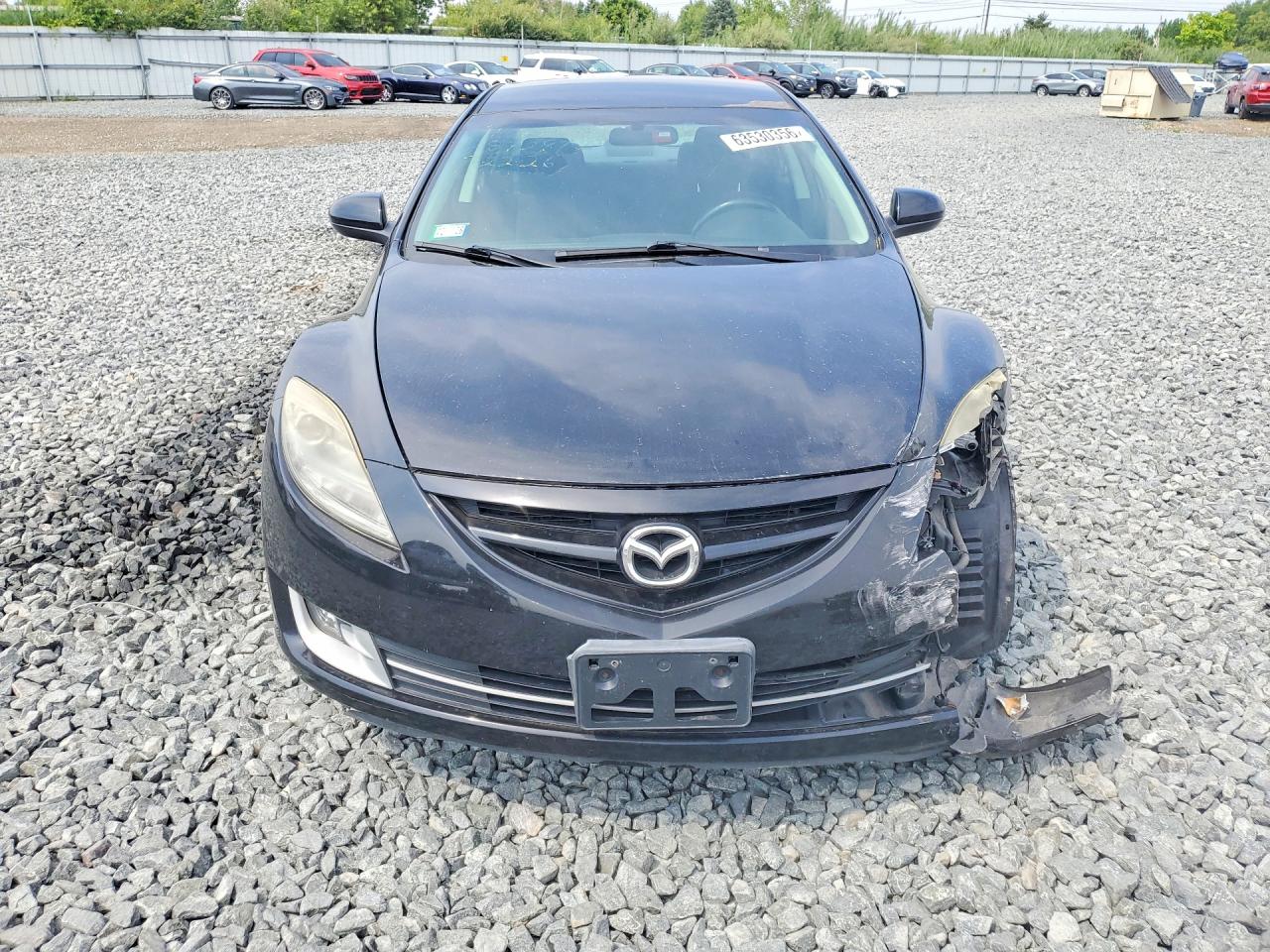 2010 Mazda 6 I Black vin: 1YVHZ8CH2A5M54323