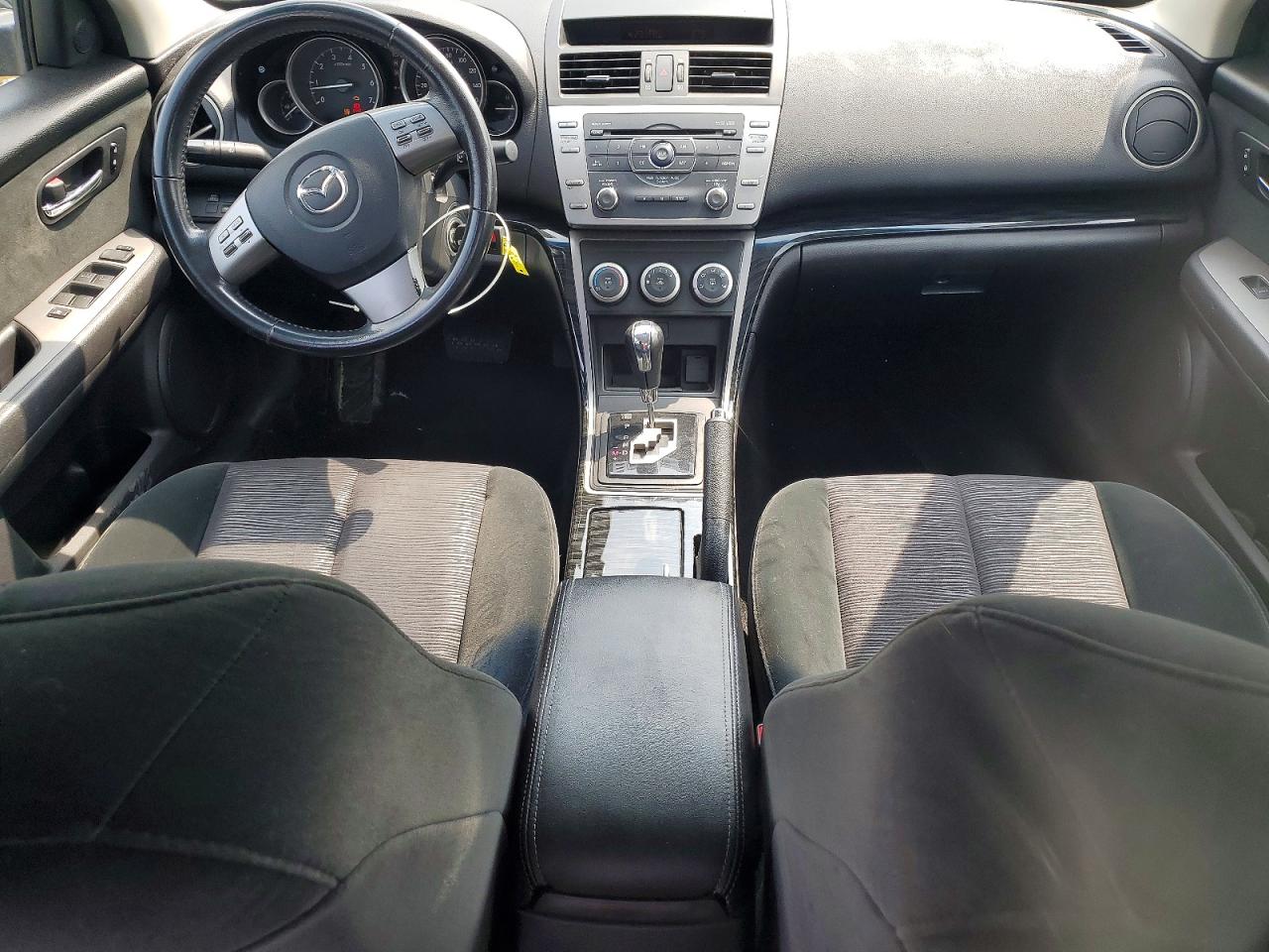 2010 Mazda 6 I Black vin: 1YVHZ8CH2A5M54323