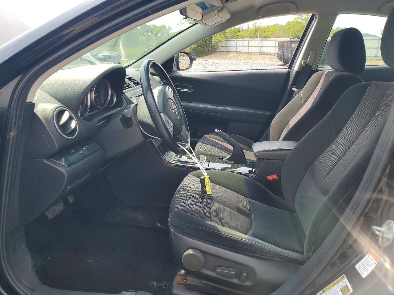 2010 Mazda 6 I Black vin: 1YVHZ8CH2A5M54323