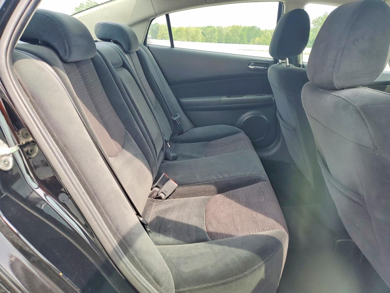 2010 Mazda 6 I Black vin: 1YVHZ8CH2A5M54323