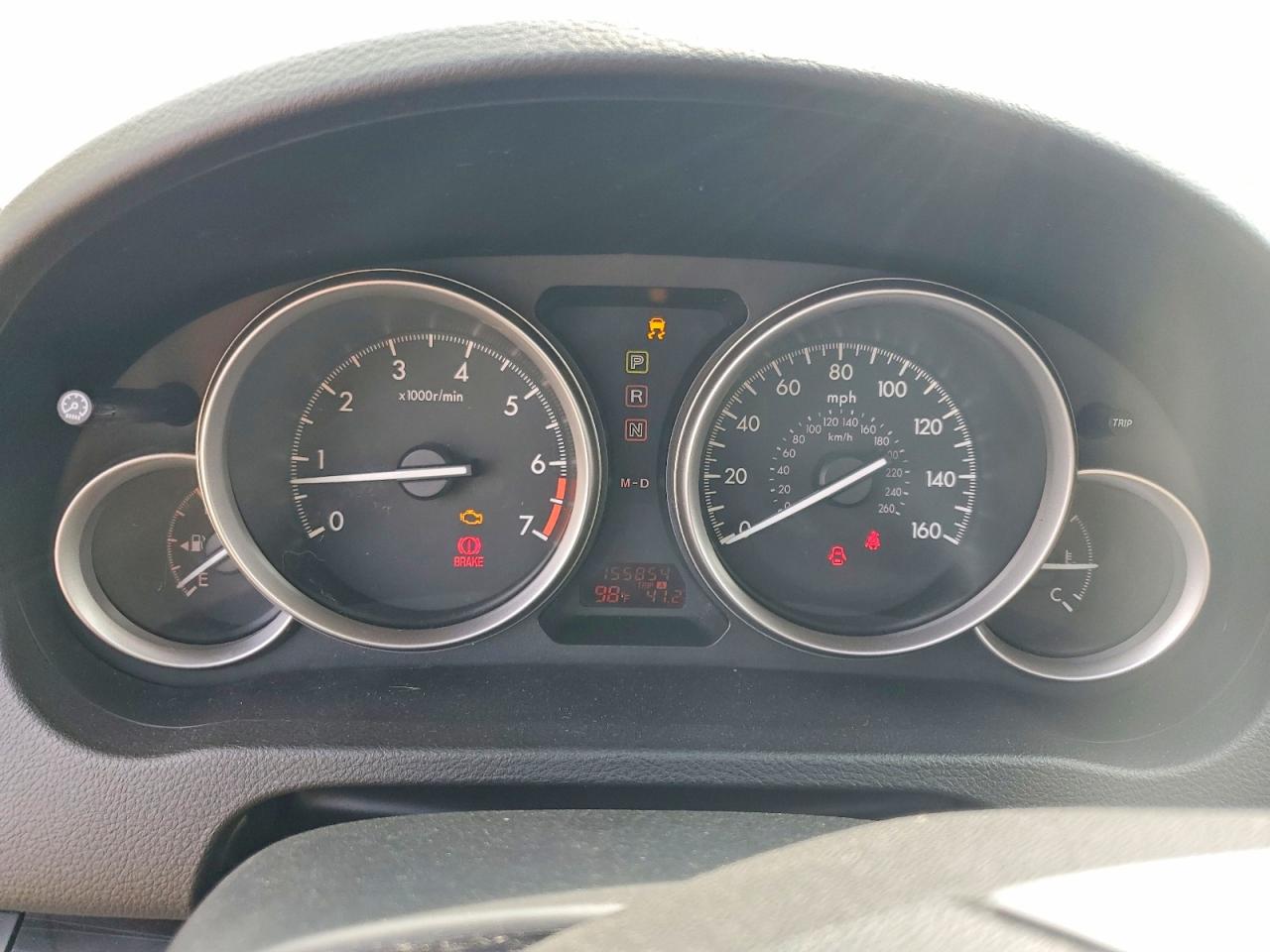 2010 Mazda 6 I Black vin: 1YVHZ8CH2A5M54323