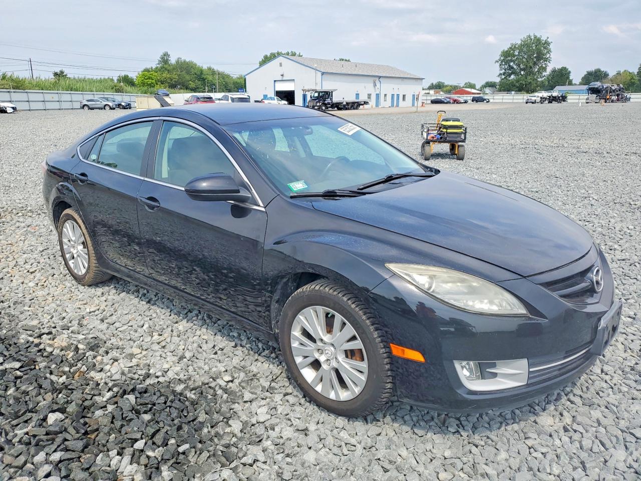2010 Mazda 6 I Black vin: 1YVHZ8CH2A5M54323