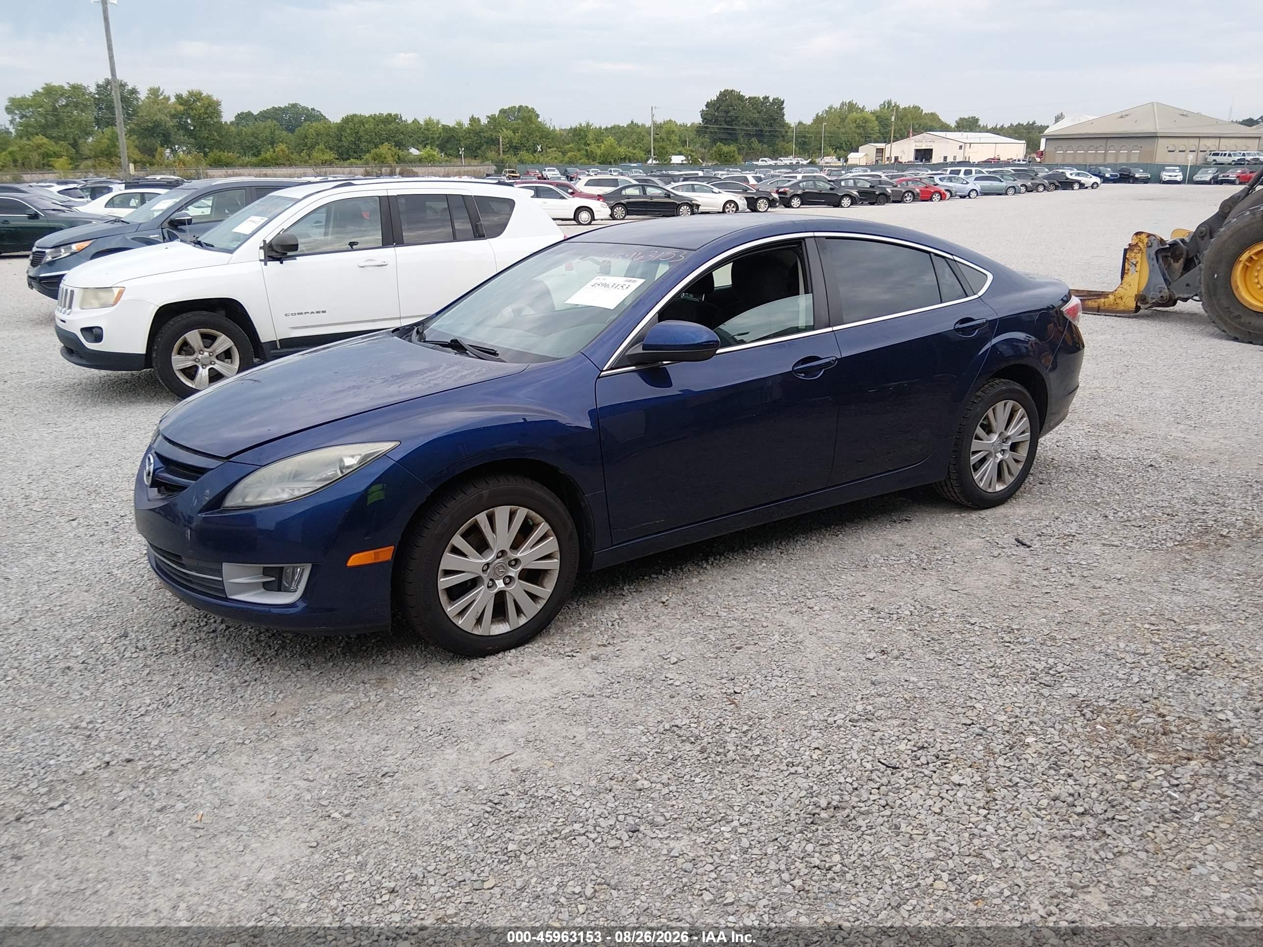 2010 Mazda Mazda6 I Touring Blue vin: 1YVHZ8CH3A5M07172