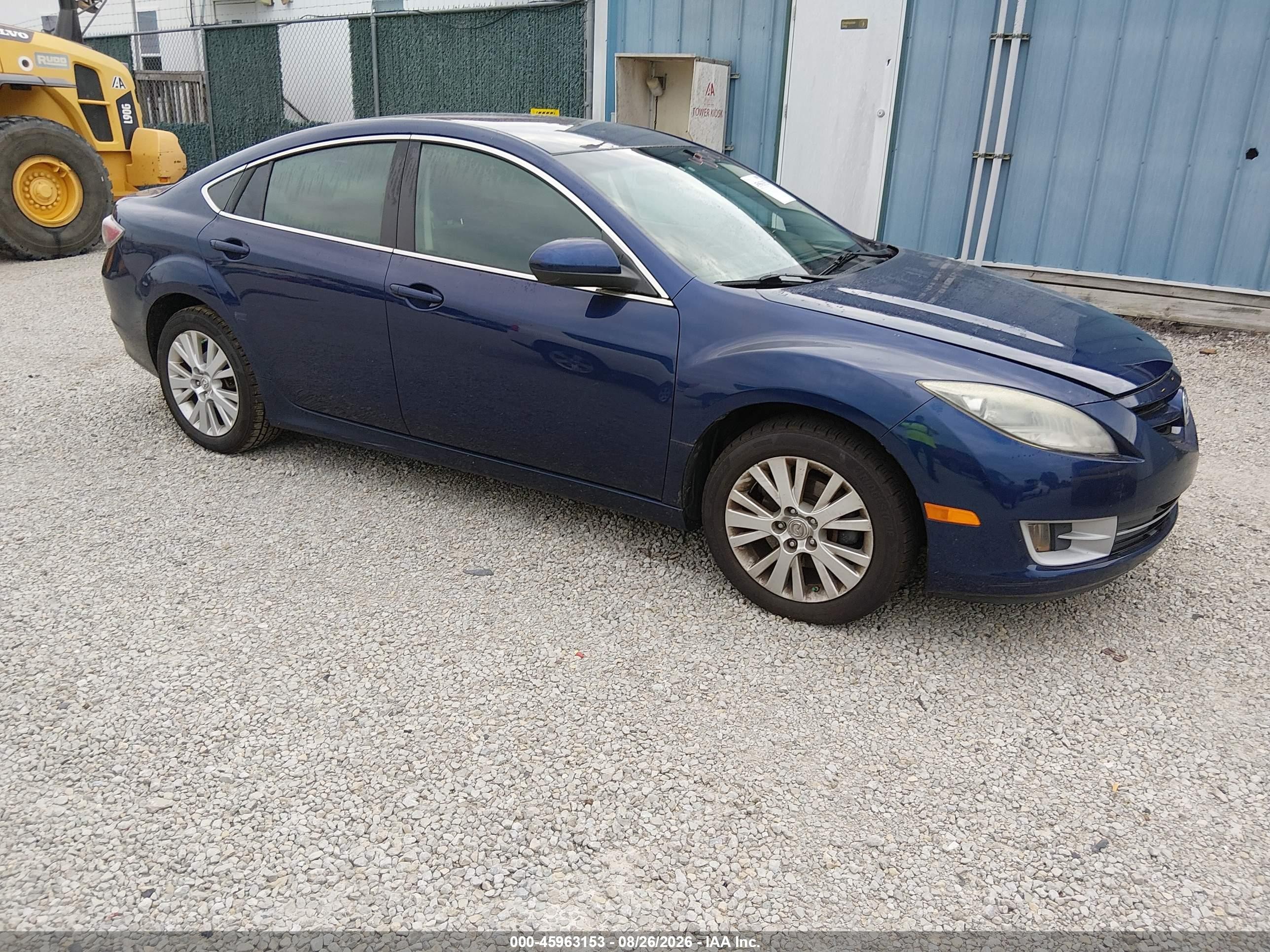 2010 Mazda Mazda6 I Touring Blue vin: 1YVHZ8CH3A5M07172