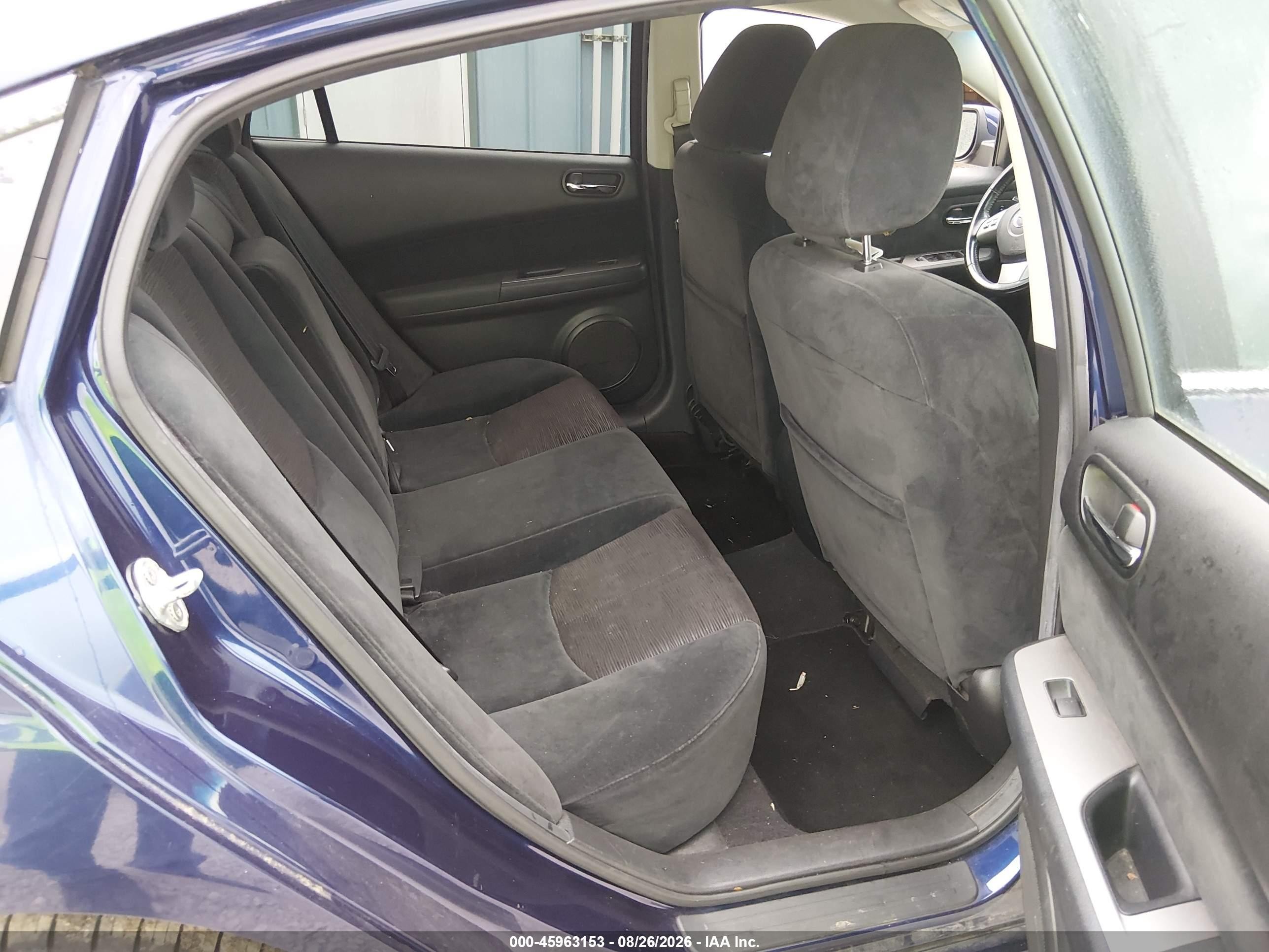 2010 Mazda Mazda6 I Touring Blue vin: 1YVHZ8CH3A5M07172