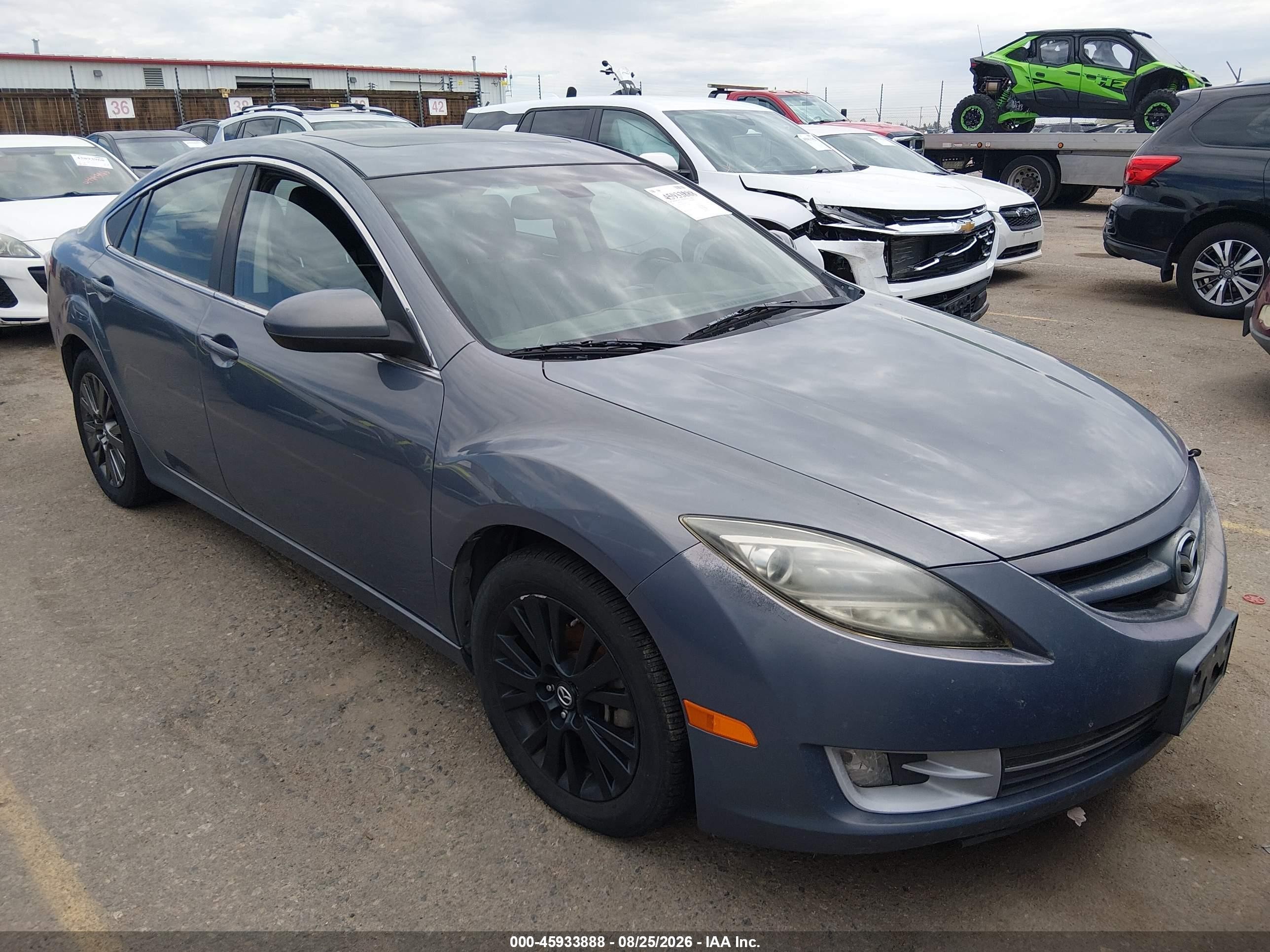 2010 Mazda Mazda6 I Grand Touring Серый vin: 1YVHZ8CH3A5M11920