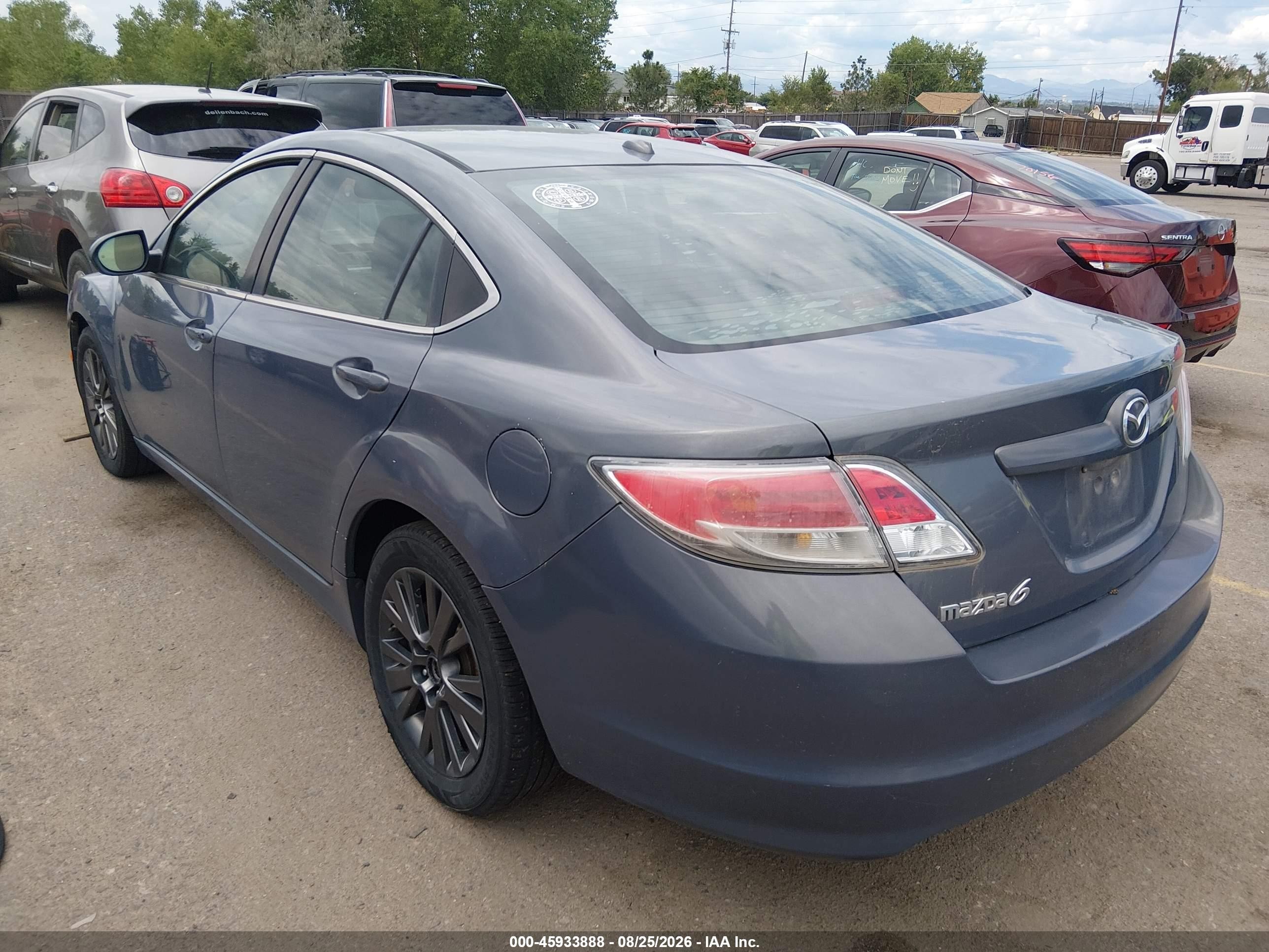 2010 Mazda Mazda6 I Grand Touring Серый vin: 1YVHZ8CH3A5M11920