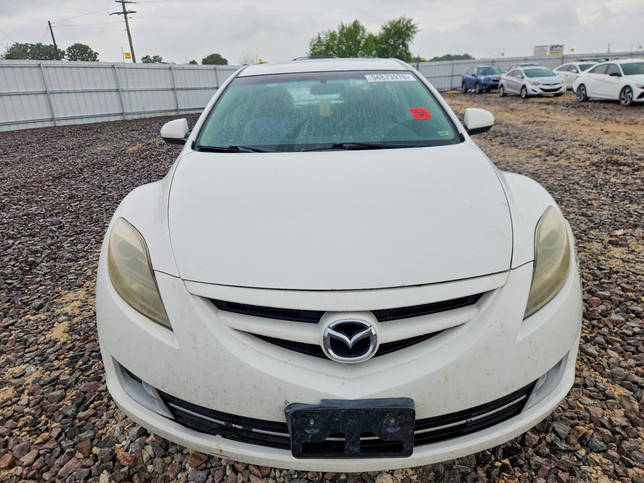 2010 Mazda 6 I White vin: 1YVHZ8CH3A5M20326