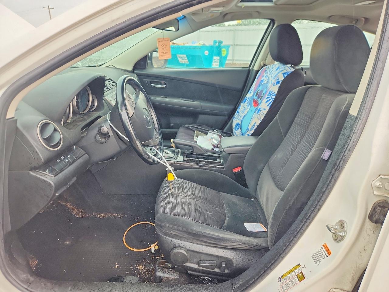 2010 Mazda 6 I White vin: 1YVHZ8CH3A5M20326