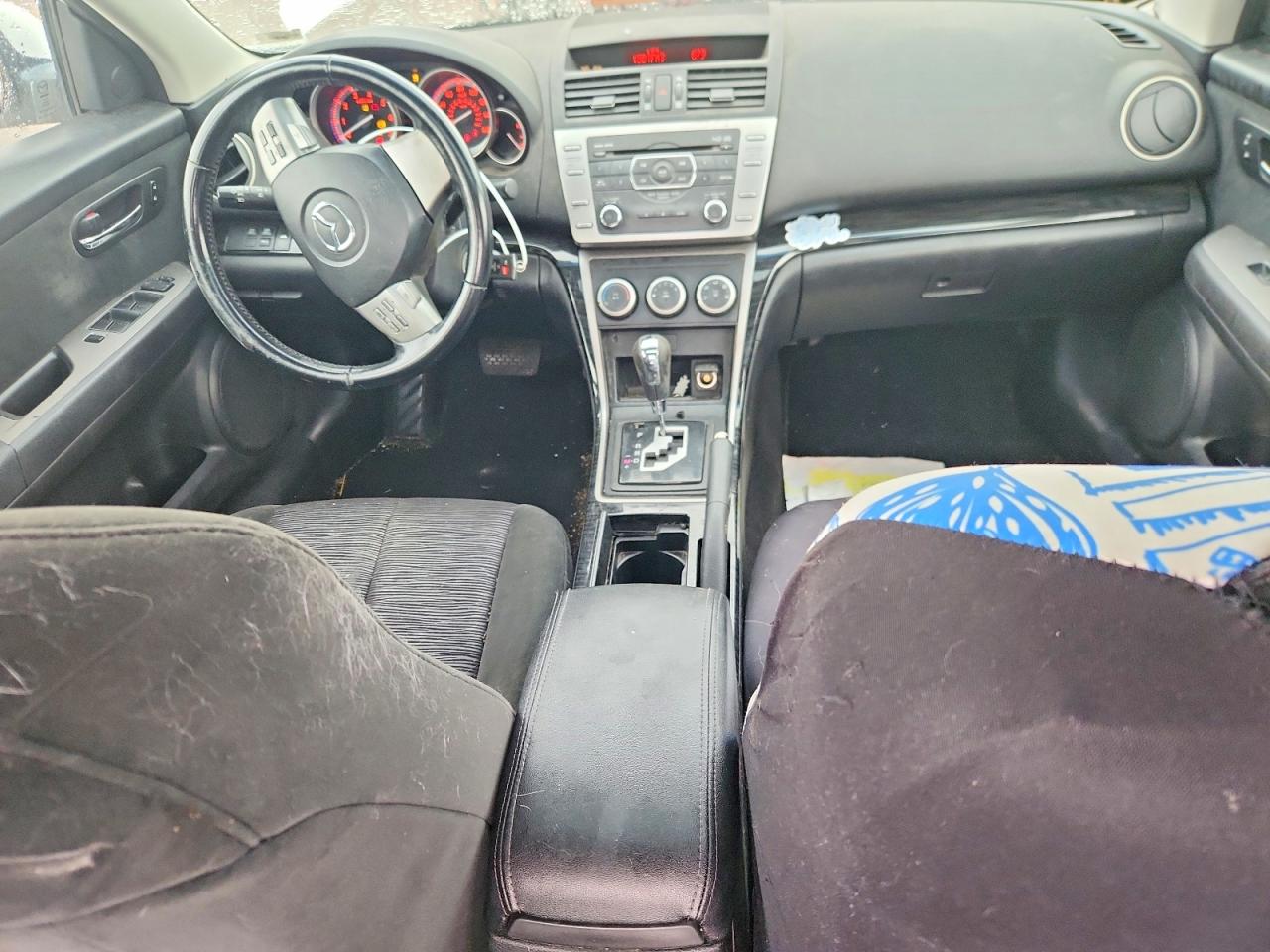 2010 Mazda 6 I White vin: 1YVHZ8CH3A5M20326