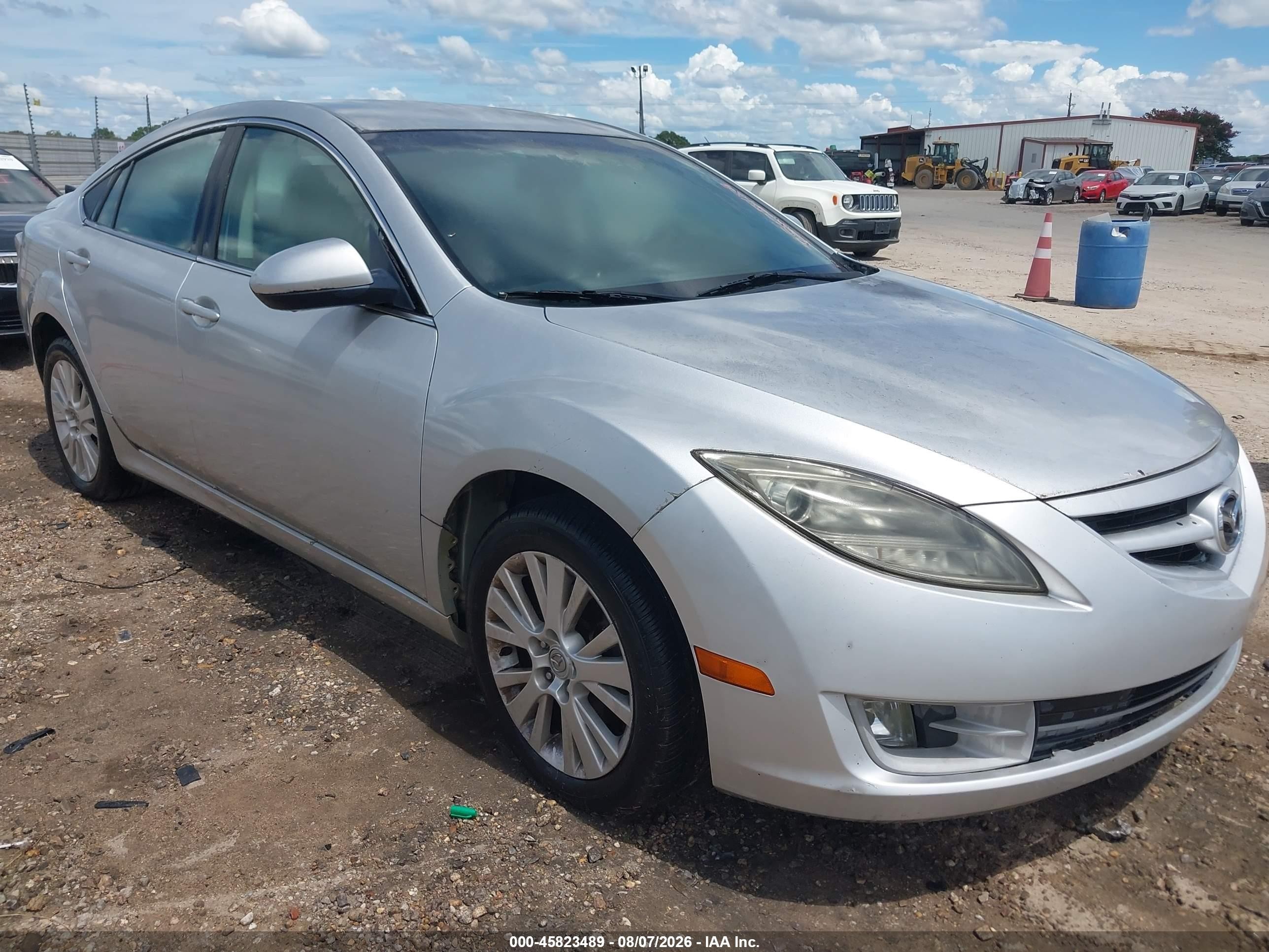 2010 Mazda Mazda6 I Touring Silver vin: 1YVHZ8CH3A5M32010