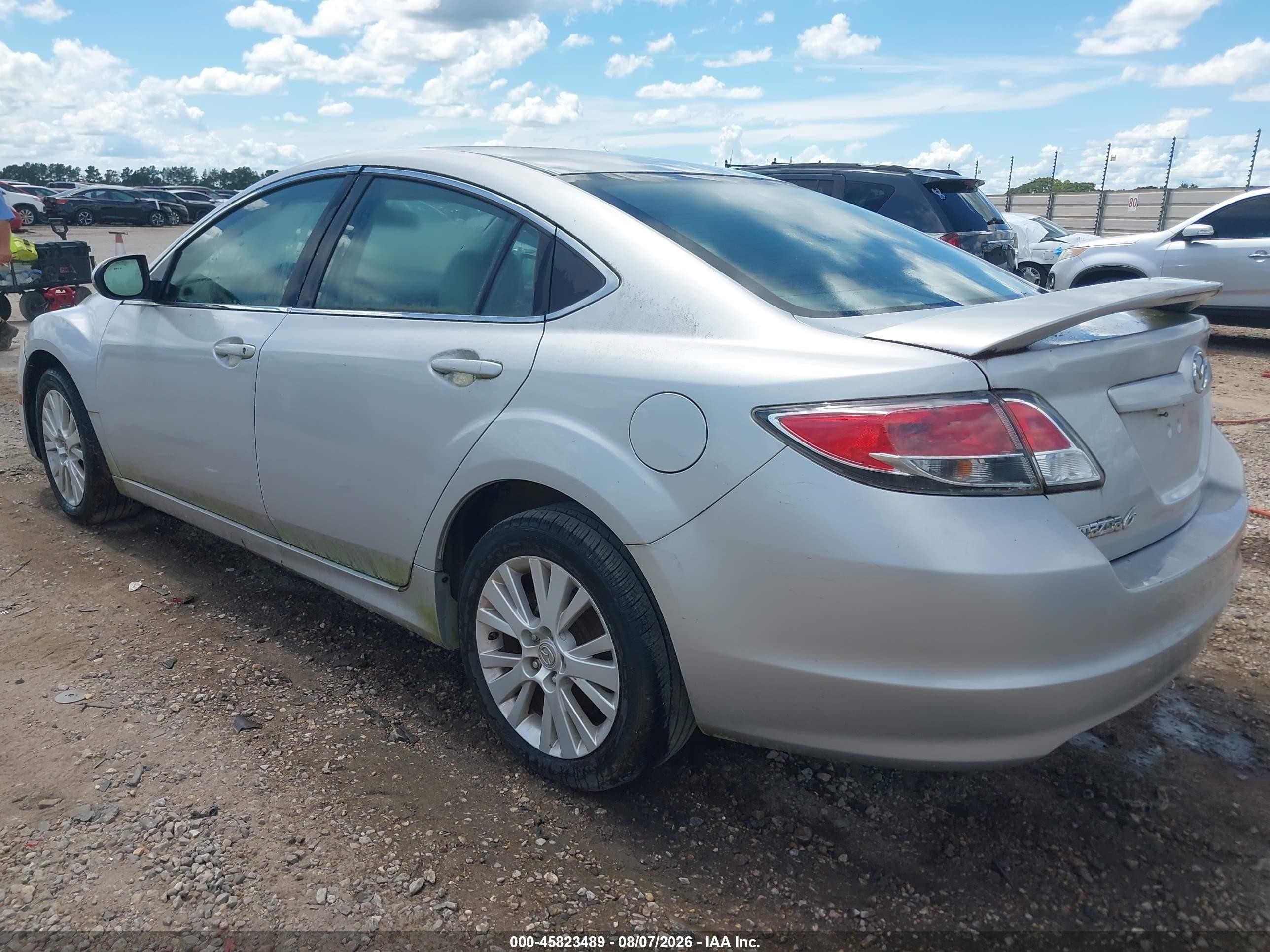 2010 Mazda Mazda6 I Touring Silver vin: 1YVHZ8CH3A5M32010