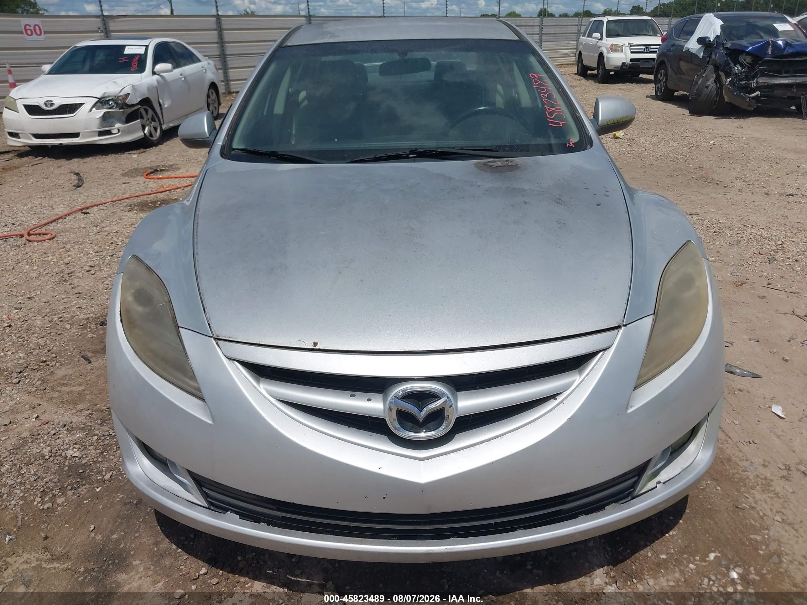2010 Mazda Mazda6 I Touring Silver vin: 1YVHZ8CH3A5M32010