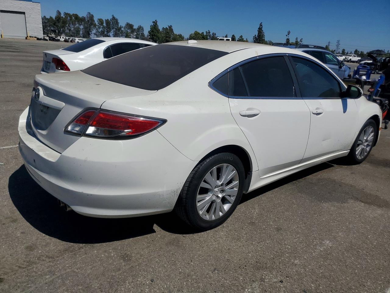 2010 Mazda 6 I White vin: 1YVHZ8CH3A5M33366