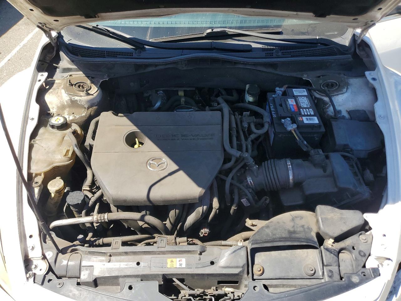 2010 Mazda 6 I White vin: 1YVHZ8CH3A5M33366