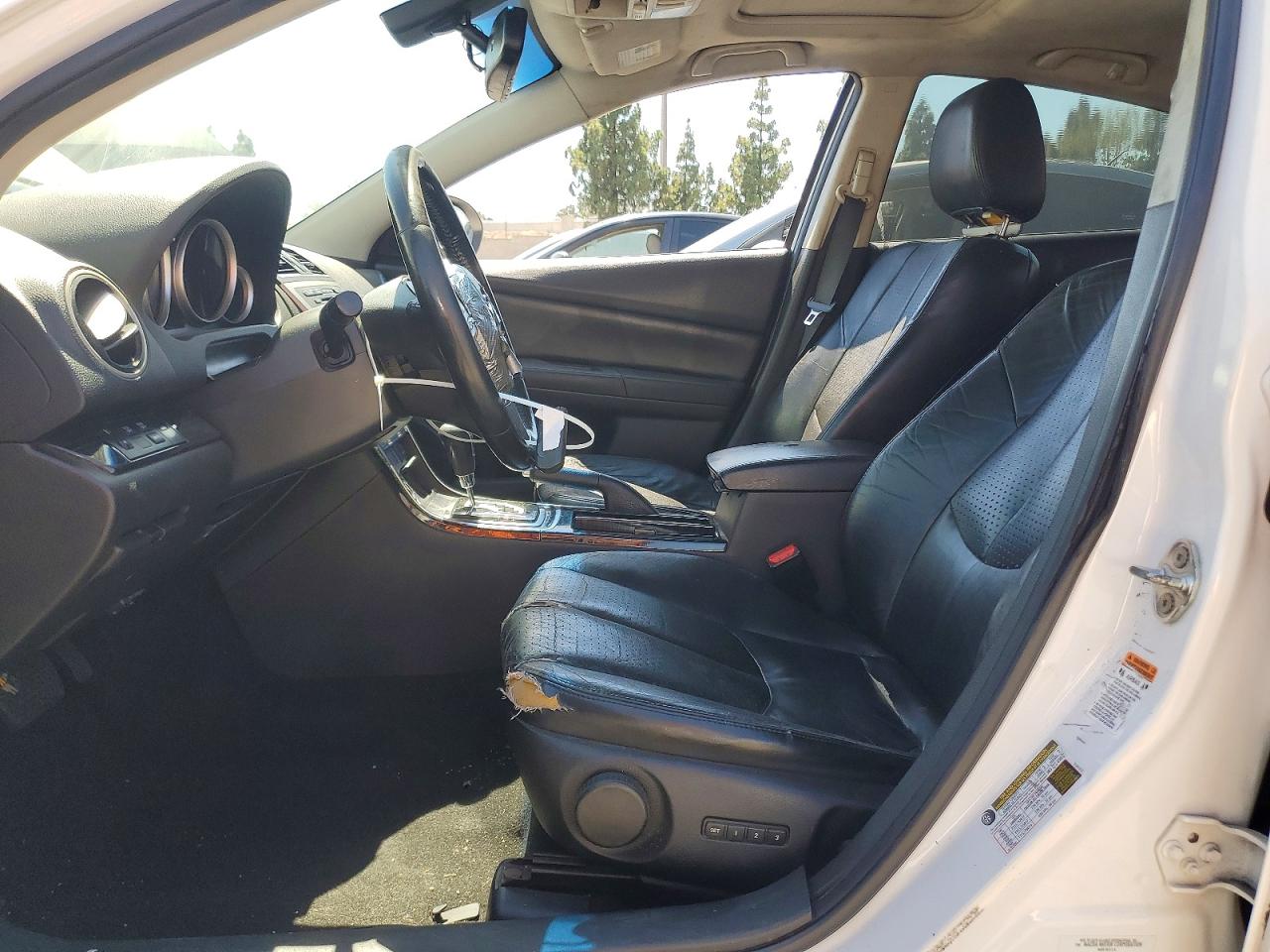 2010 Mazda 6 I White vin: 1YVHZ8CH3A5M33366