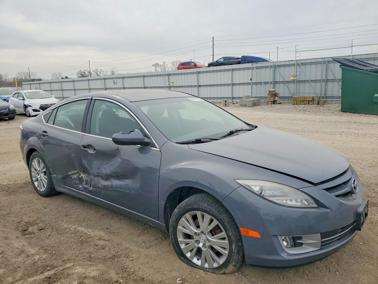 2010 Mazda 6 Grand Touring Gray vin: 1YVHZ8CH3A5M34985
