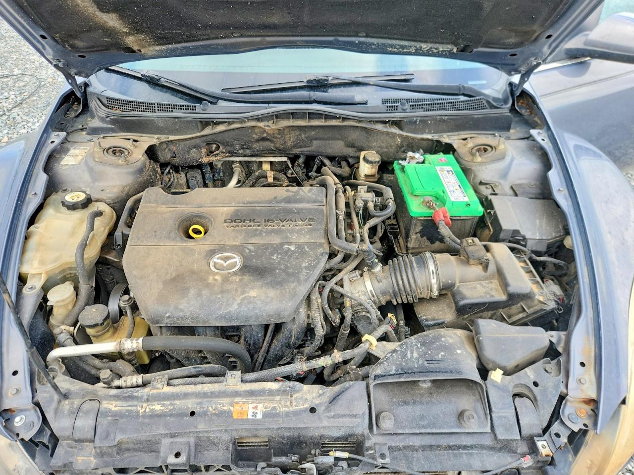 2010 Mazda 6 I Blue vin: 1YVHZ8CH3A5M54301