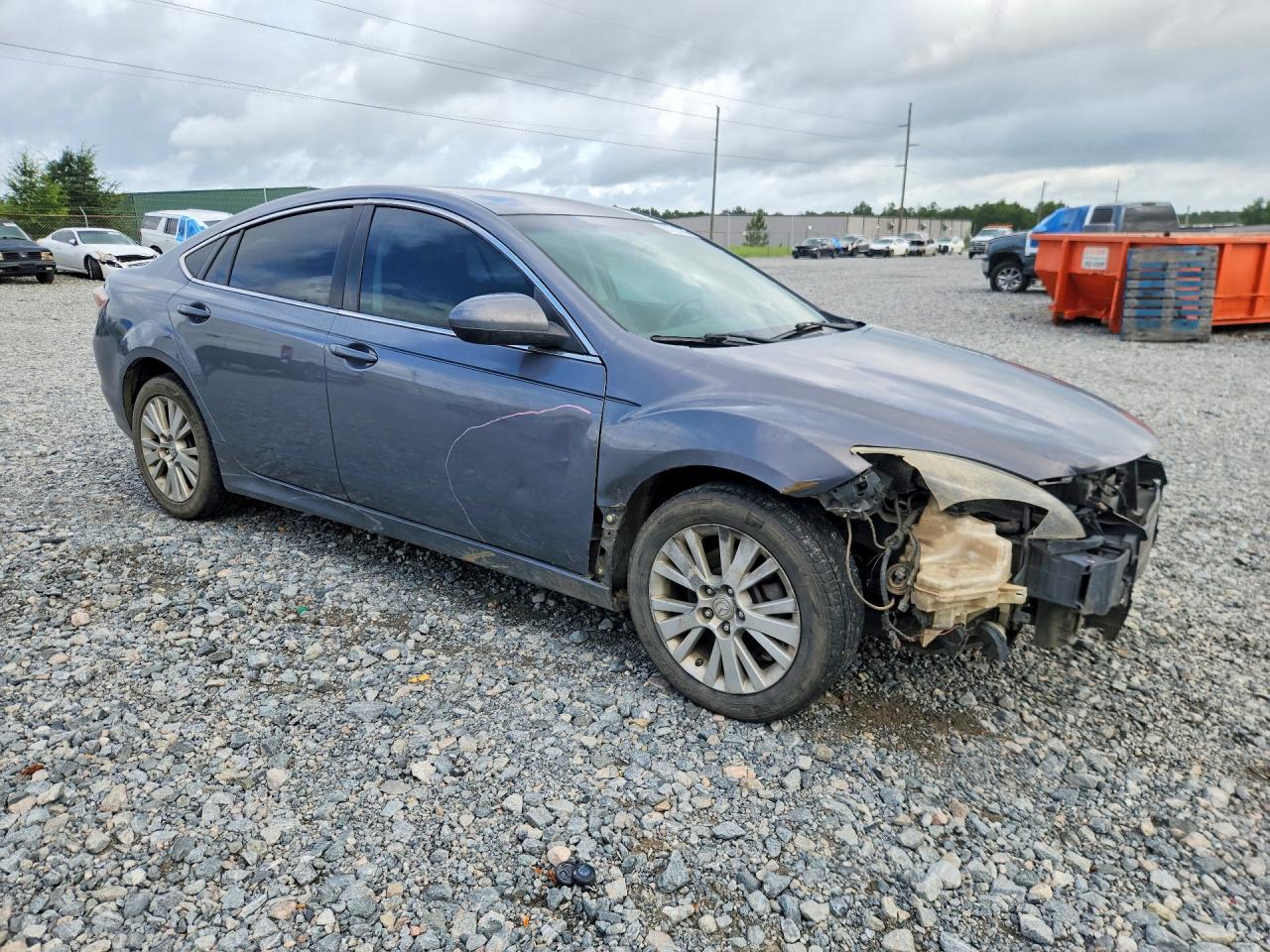 2010 Mazda 6 I Blue vin: 1YVHZ8CH3A5M54301