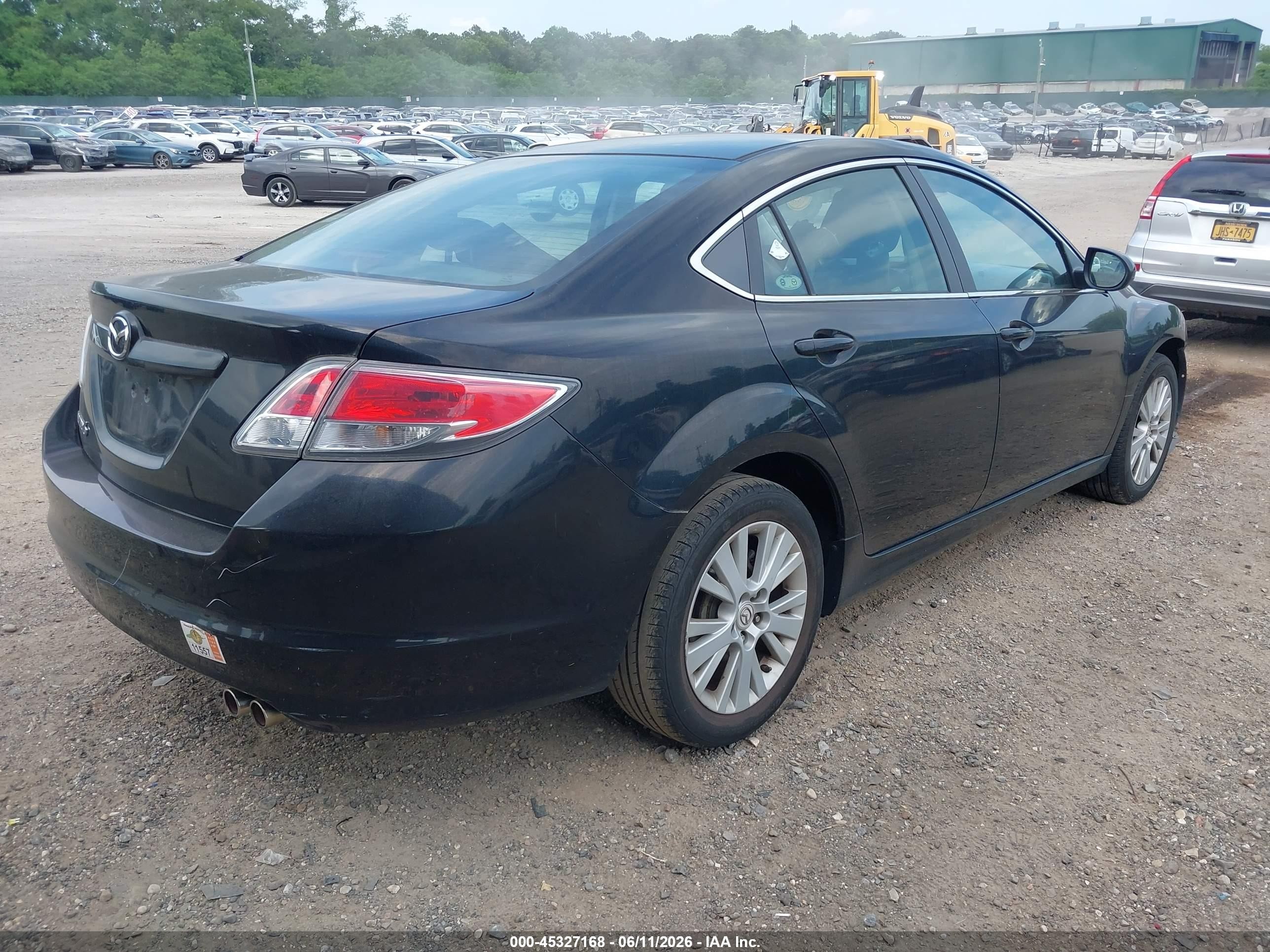 2010 Mazda Mazda6 I Grand Touring Black vin: 1YVHZ8CH3A5M54976