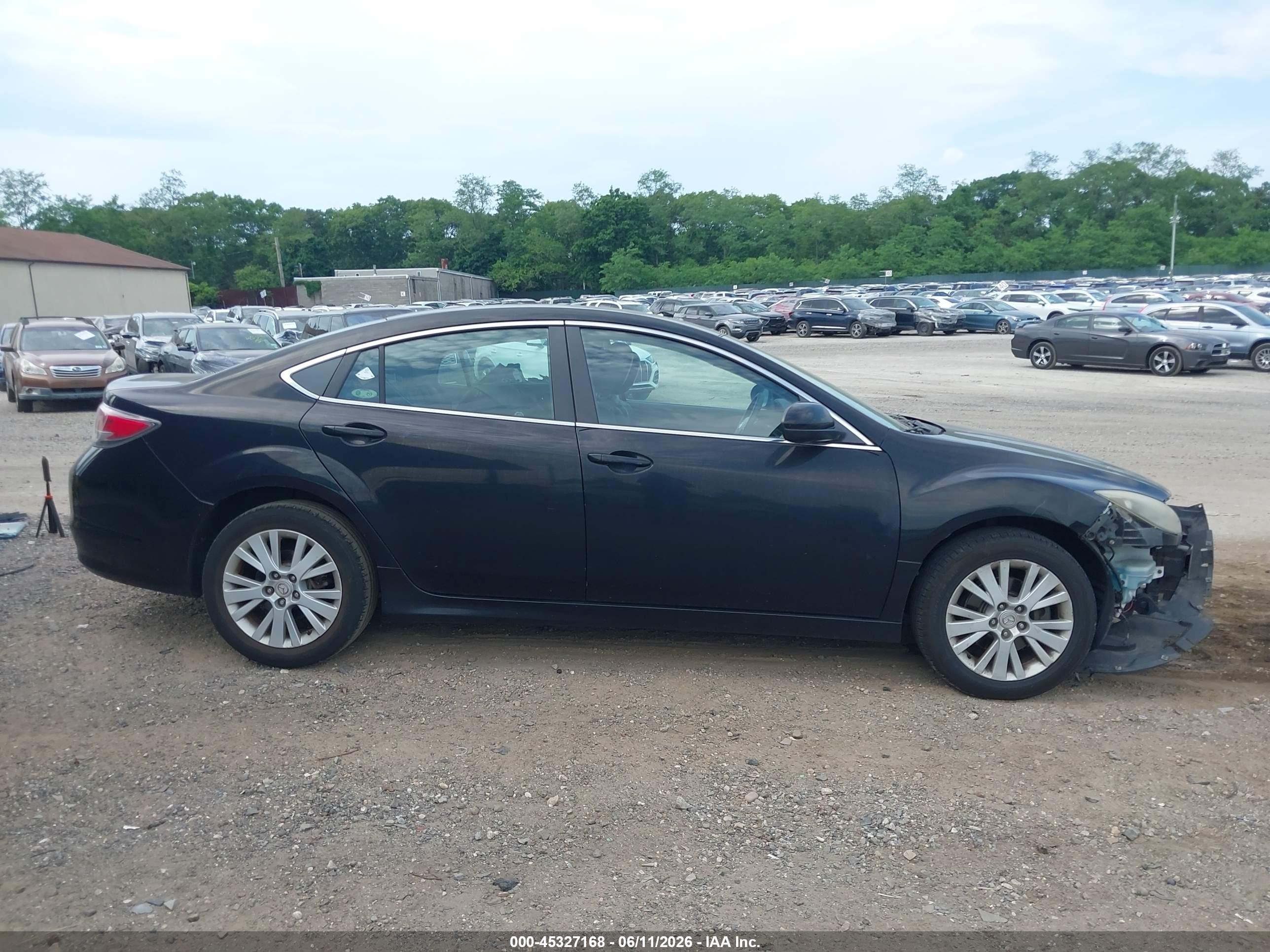 2010 Mazda Mazda6 I Grand Touring Black vin: 1YVHZ8CH3A5M54976