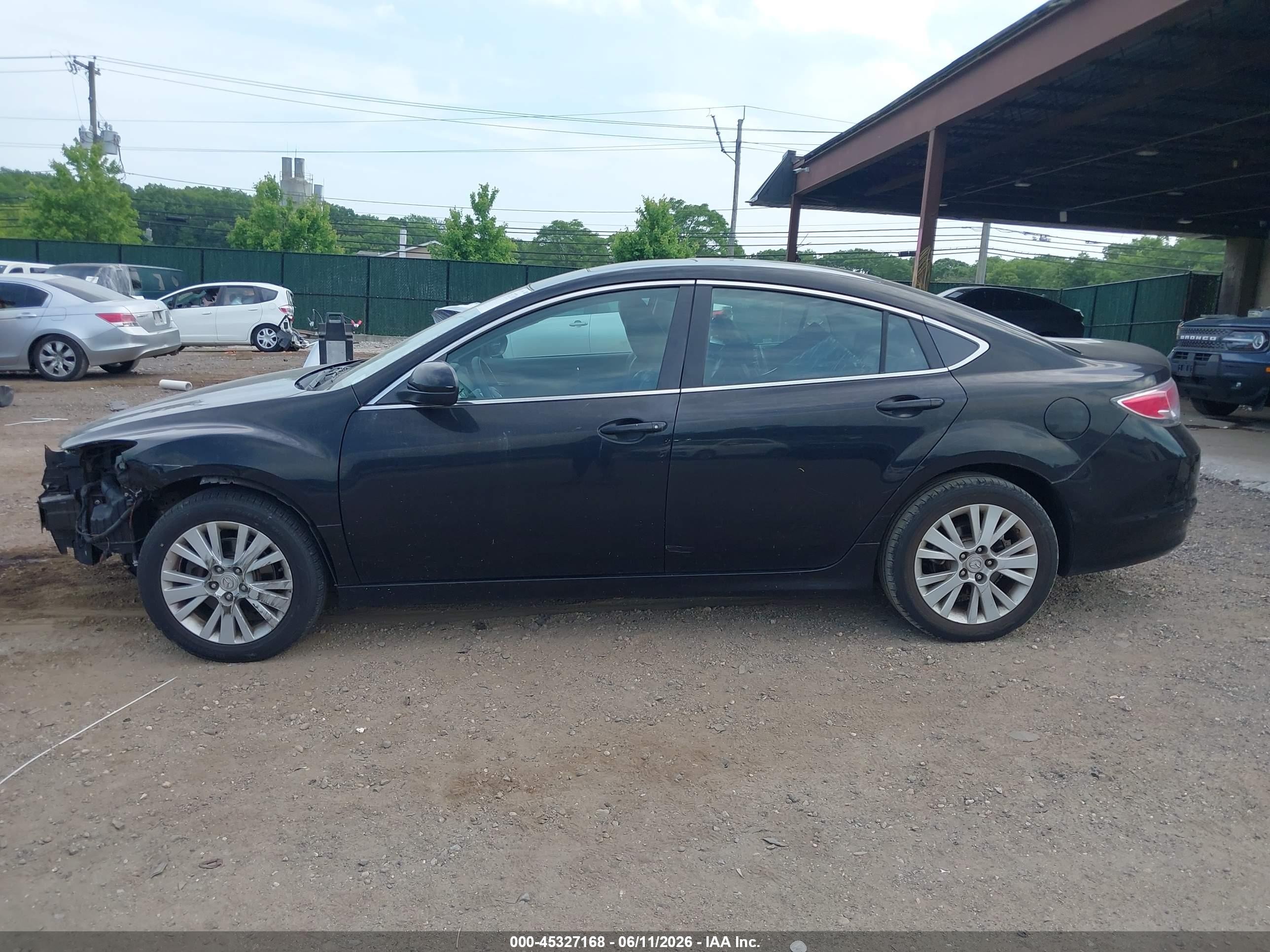 2010 Mazda Mazda6 I Grand Touring Black vin: 1YVHZ8CH3A5M54976