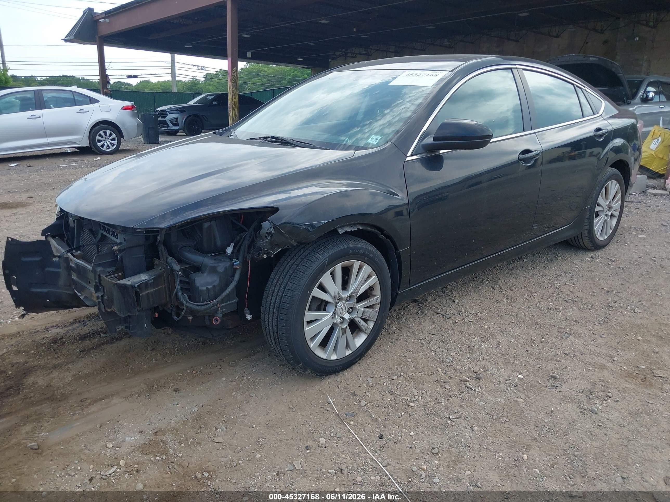 2010 Mazda Mazda6 I Grand Touring Black vin: 1YVHZ8CH3A5M54976