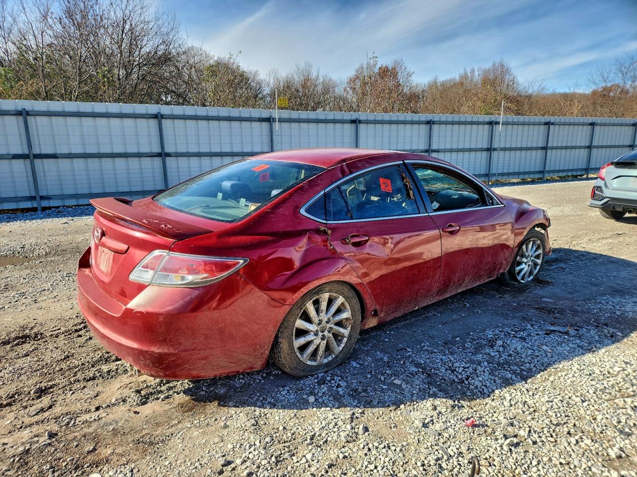 2011 Mazda 6 I Red vin: 1YVHZ8CH3B5M13118