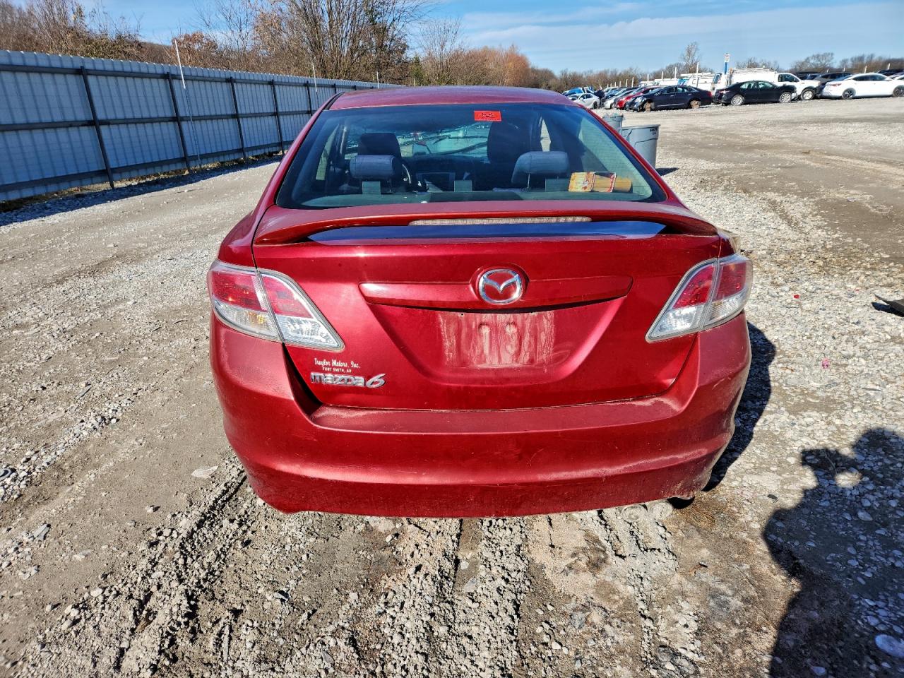 2011 Mazda 6 I Red vin: 1YVHZ8CH3B5M13118