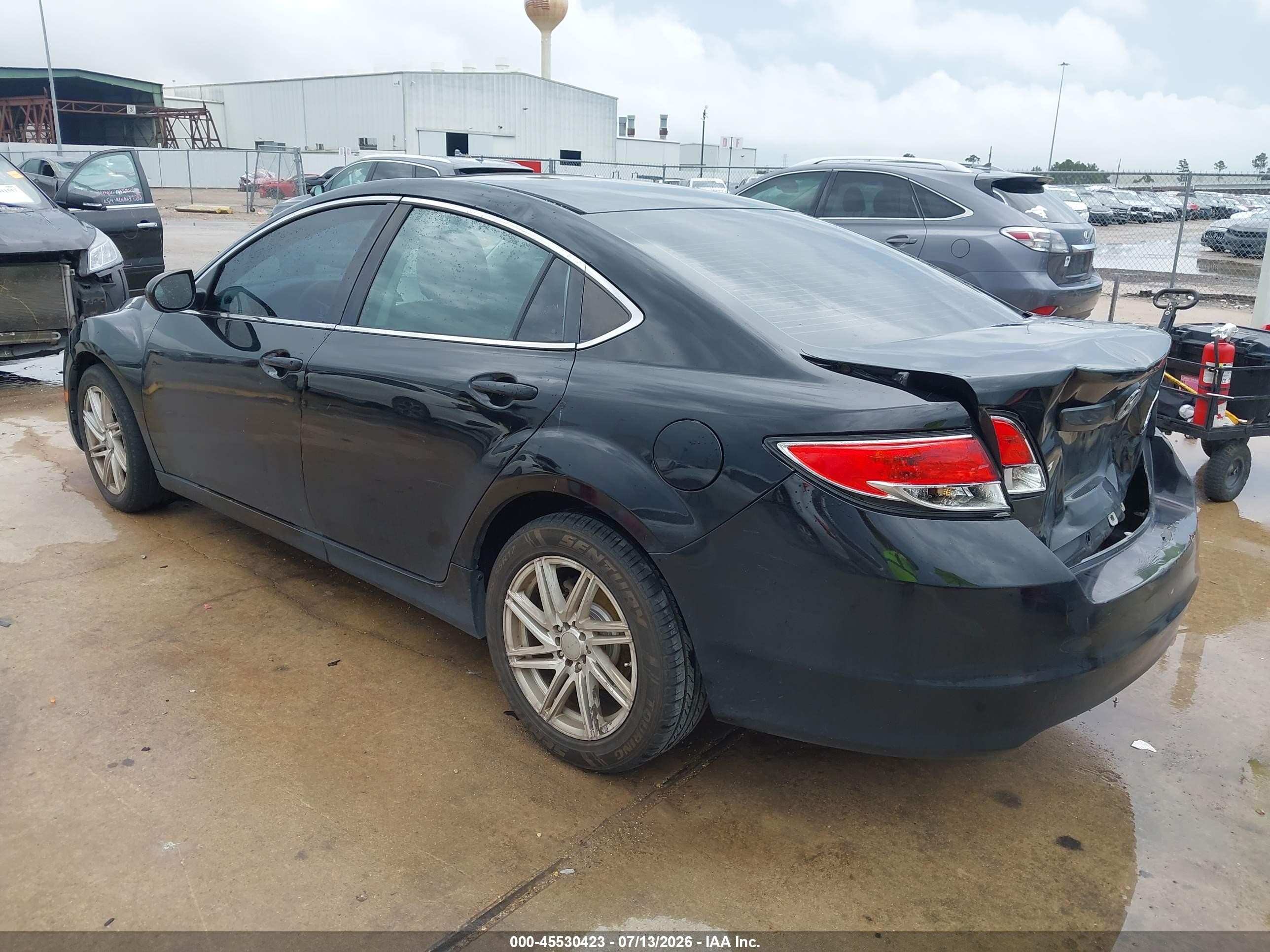 2011 Mazda Mazda6 I Touring Black vin: 1YVHZ8CH3B5M15886