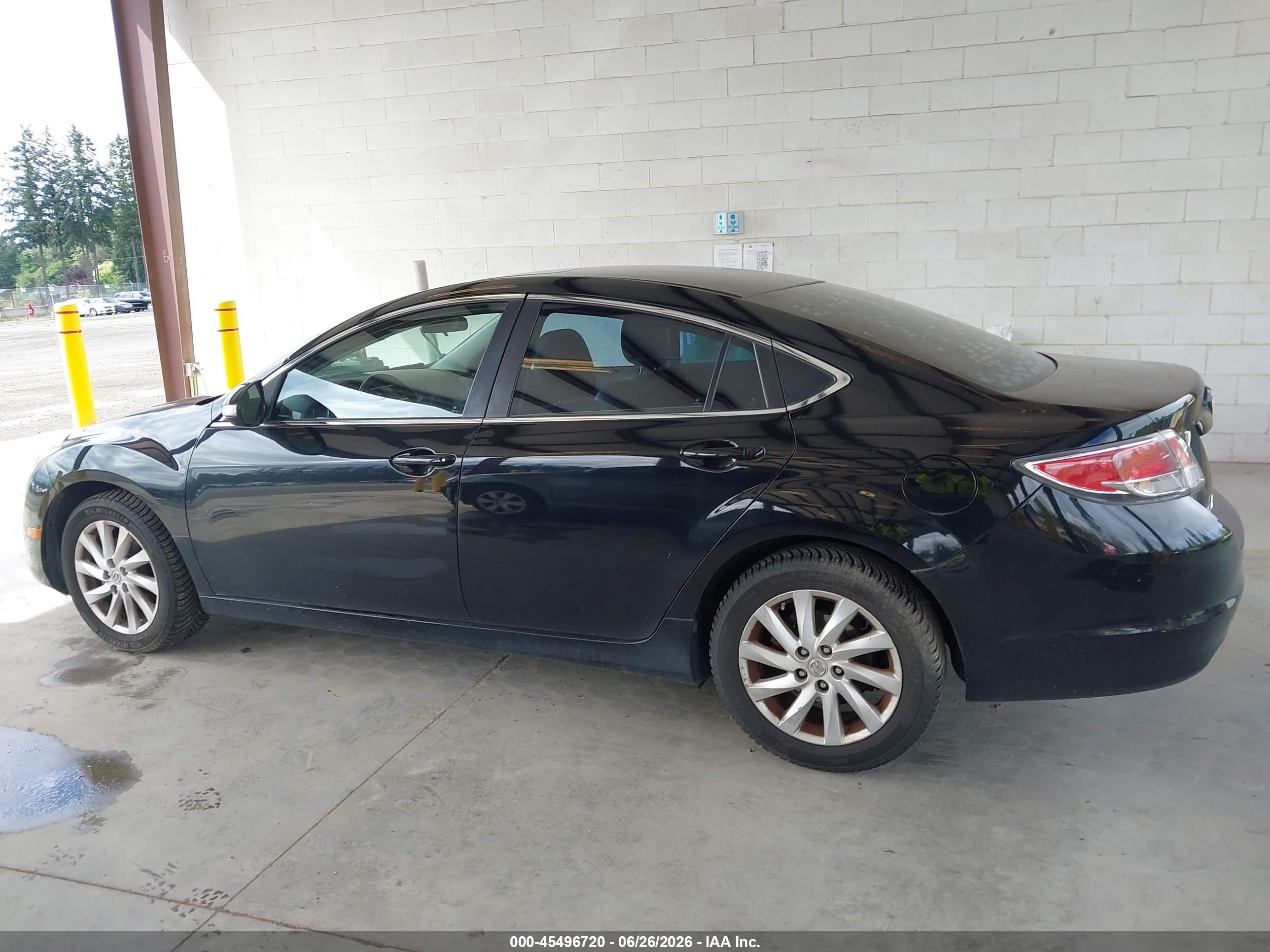 2012 Mazda Mazda6 I Grand Touring Black vin: 1YVHZ8CH3C5M06381