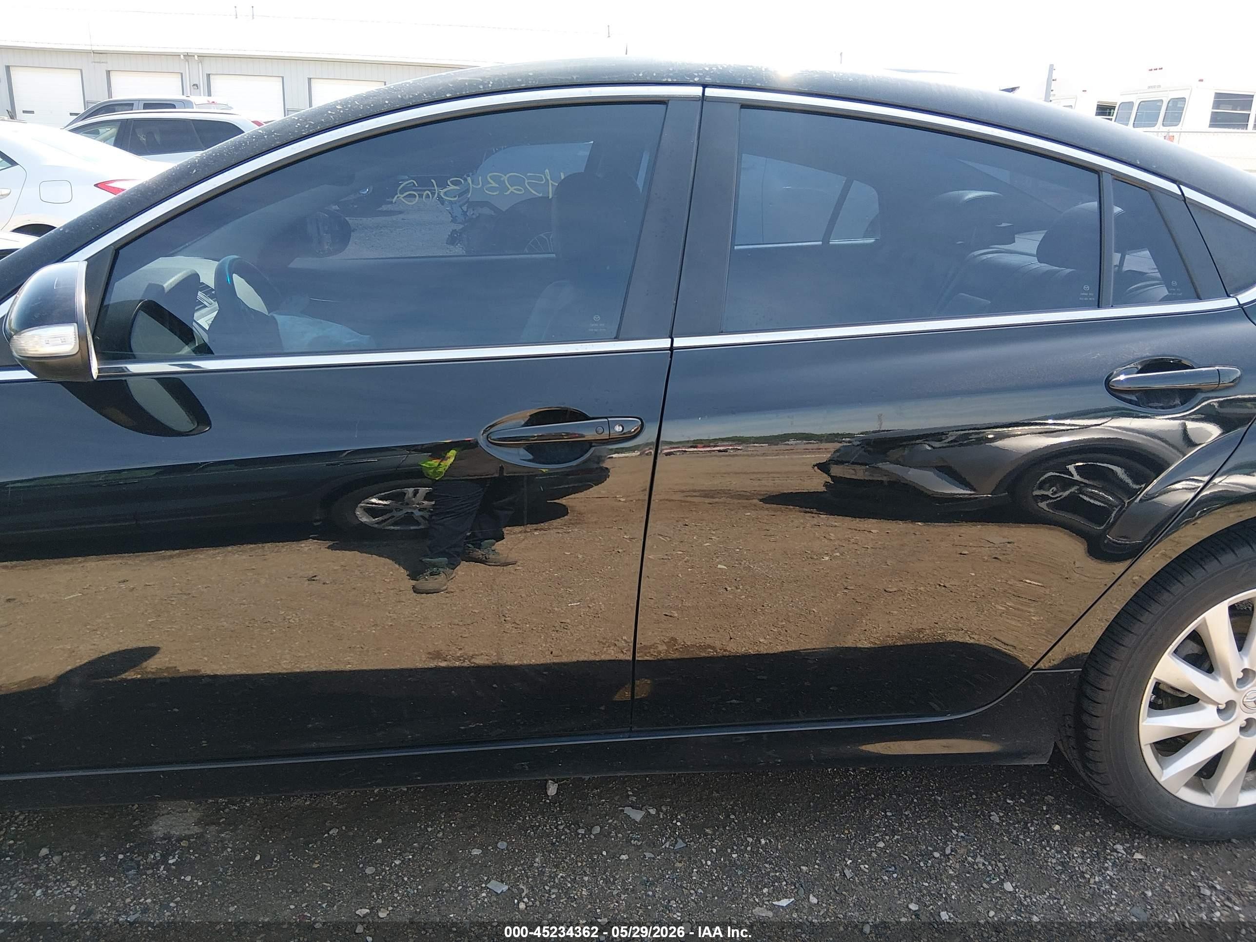 2012 Mazda Mazda6 I Grand Touring Black vin: 1YVHZ8CH3C5M34567