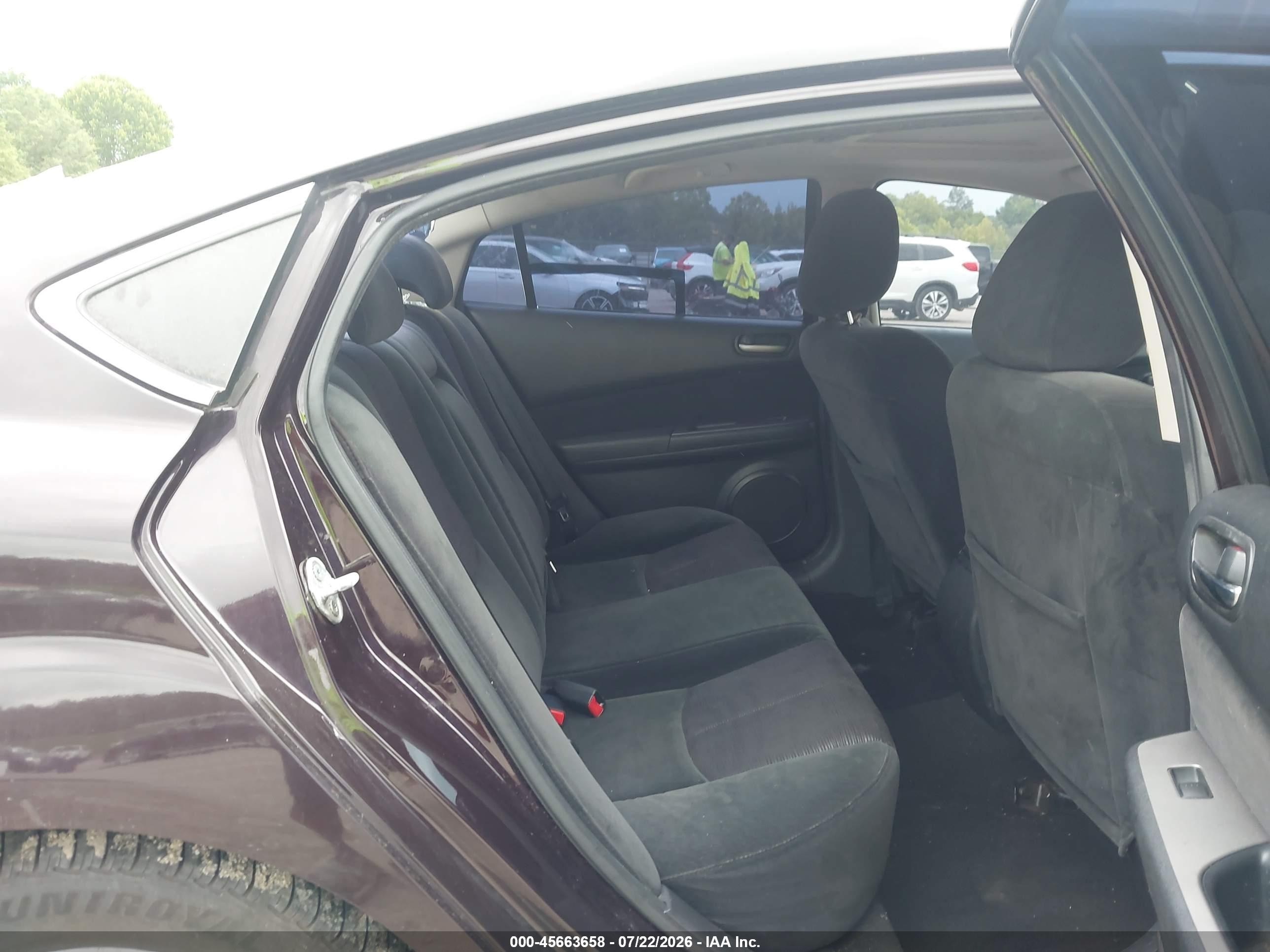 2010 Mazda Mazda6 I Touring Plus Burgundy vin: 1YVHZ8CH4A5M16995