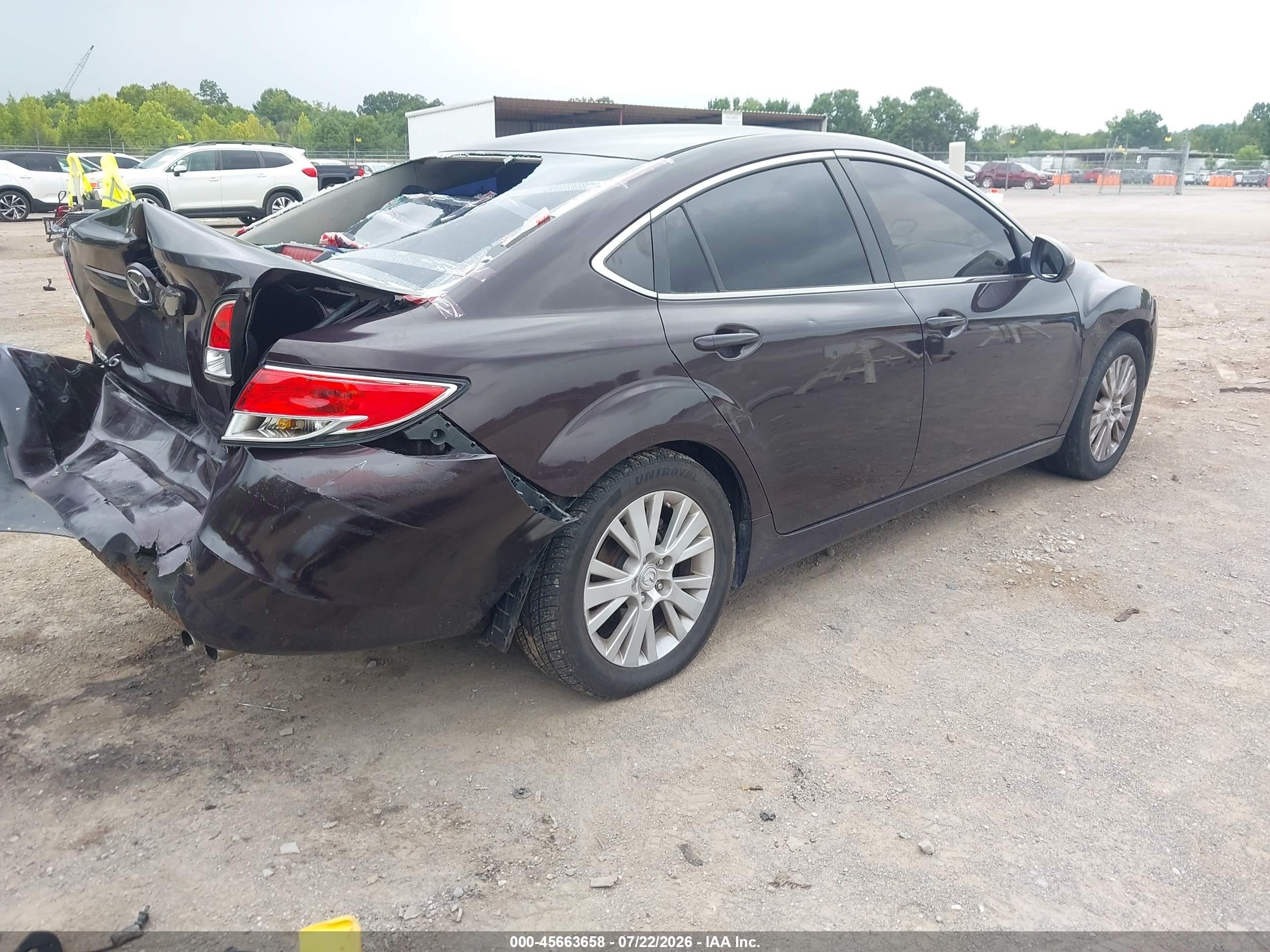 2010 Mazda Mazda6 I Touring Plus Burgundy vin: 1YVHZ8CH4A5M16995