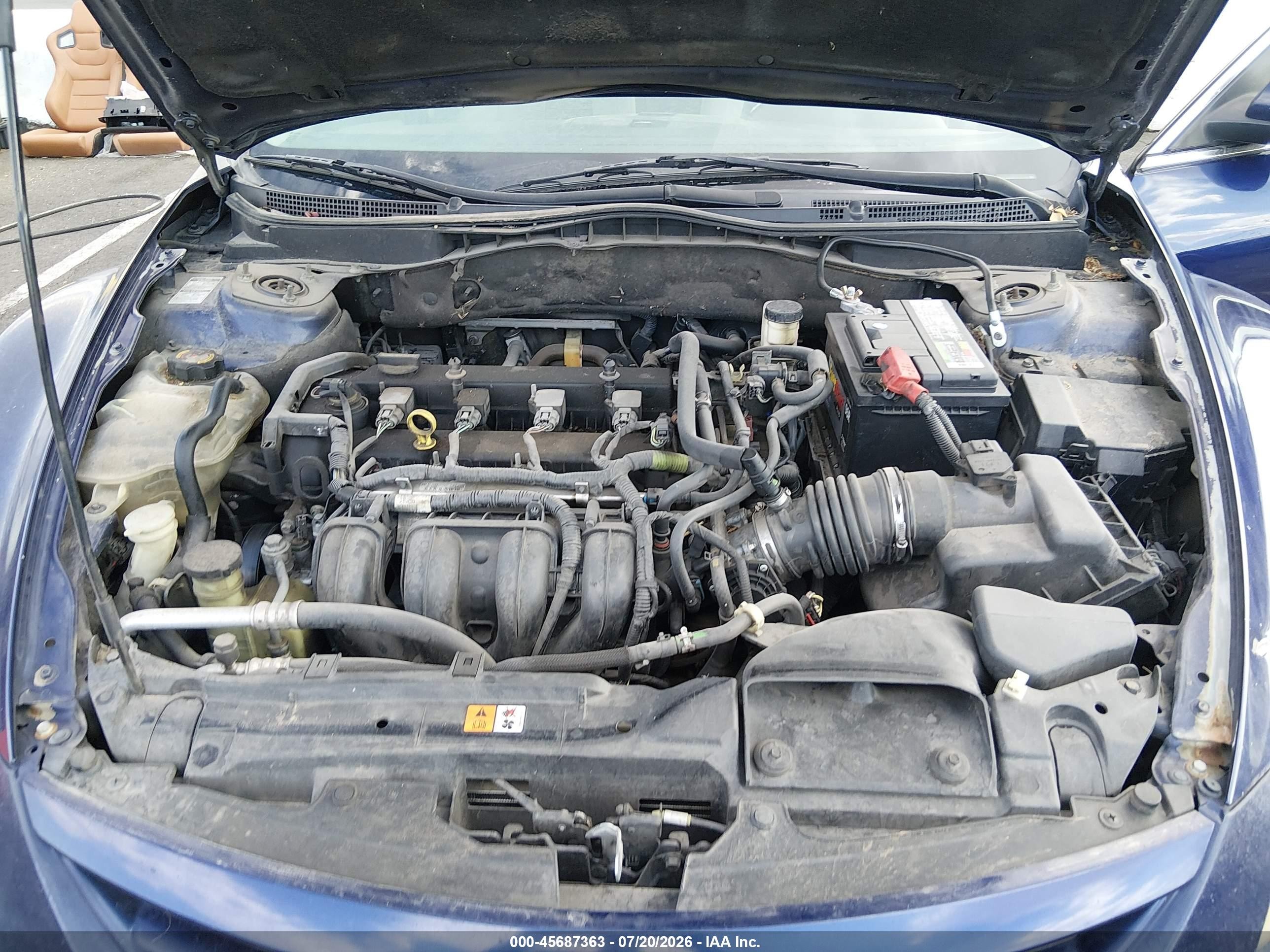 2010 Mazda Mazda6 I Touring Plus Blue vin: 1YVHZ8CH4A5M45333