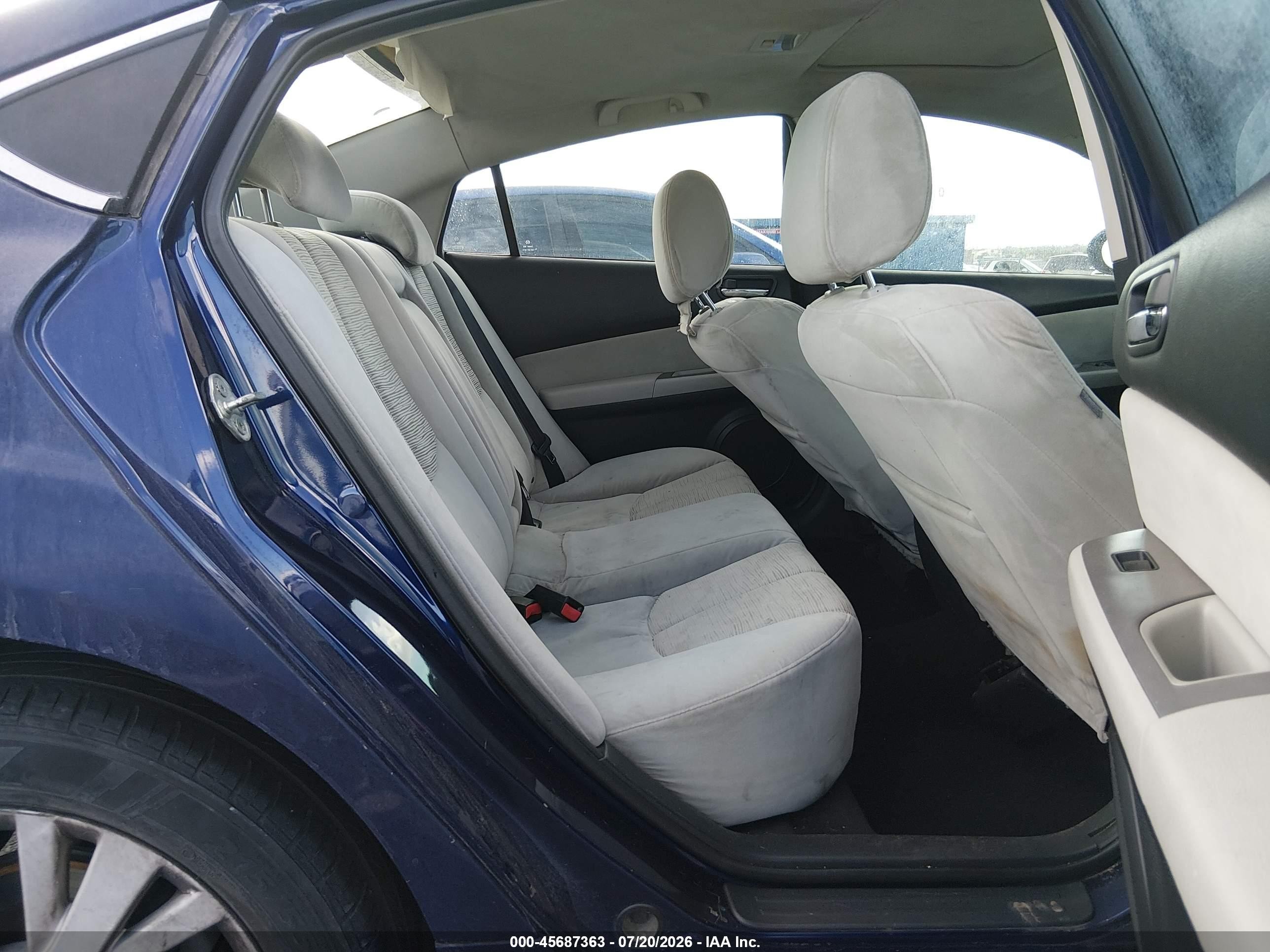 2010 Mazda Mazda6 I Touring Plus Blue vin: 1YVHZ8CH4A5M45333