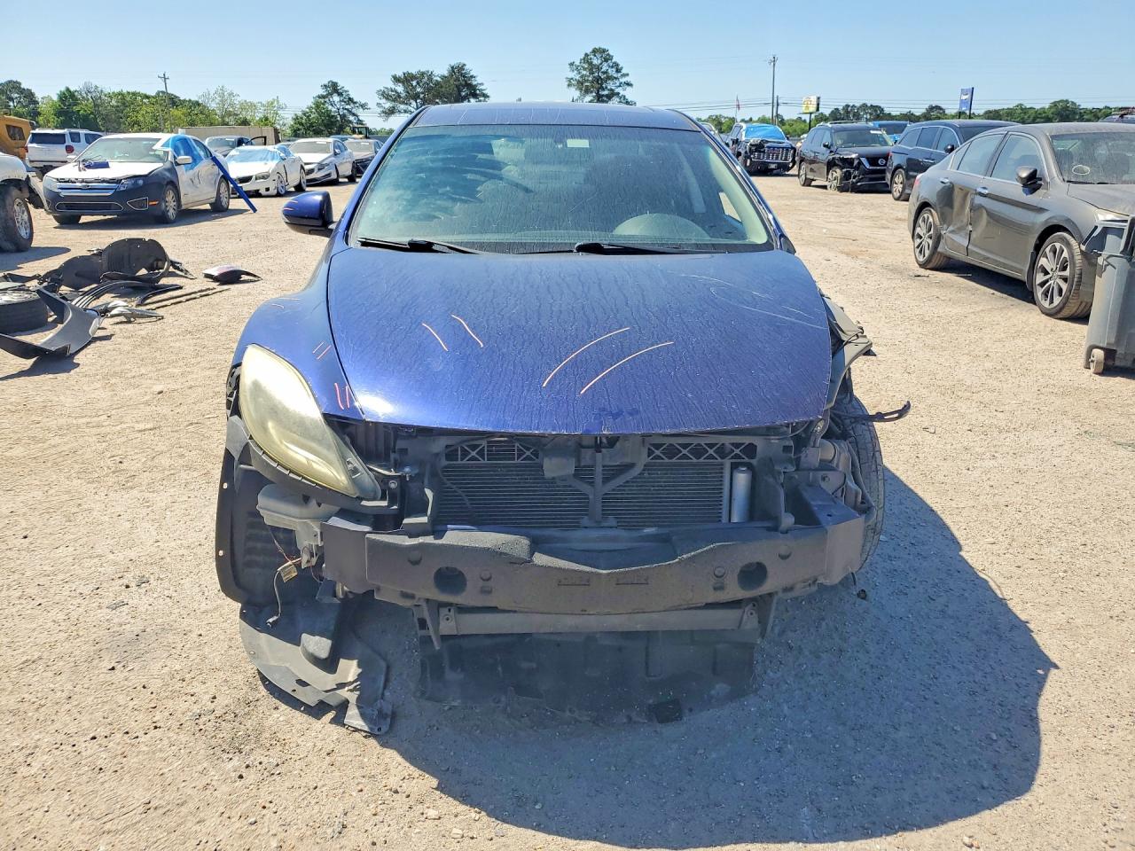 2011 Mazda 6 I Blue vin: 1YVHZ8CH4B5M02449