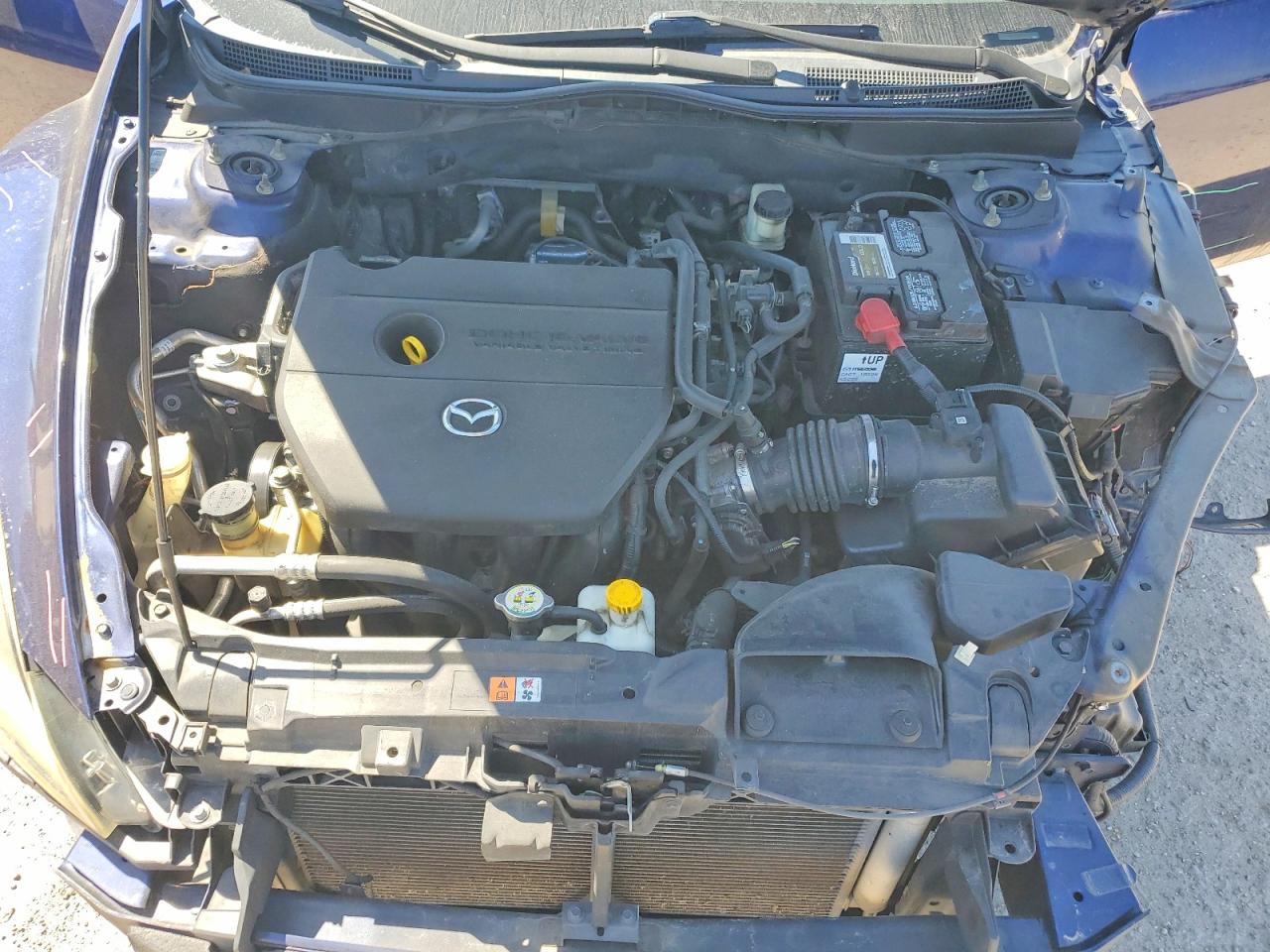 2011 Mazda 6 I Blue vin: 1YVHZ8CH4B5M02449