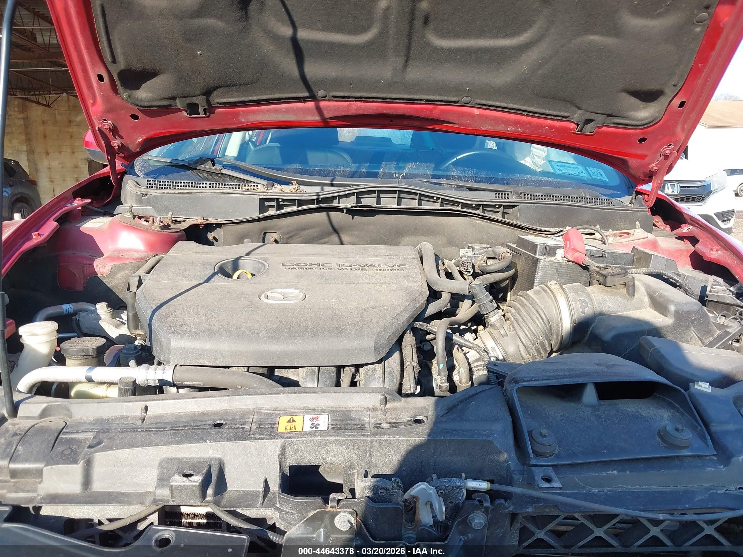 2011 Mazda Mazda6 I Touring Red vin: 1YVHZ8CH4B5M05237
