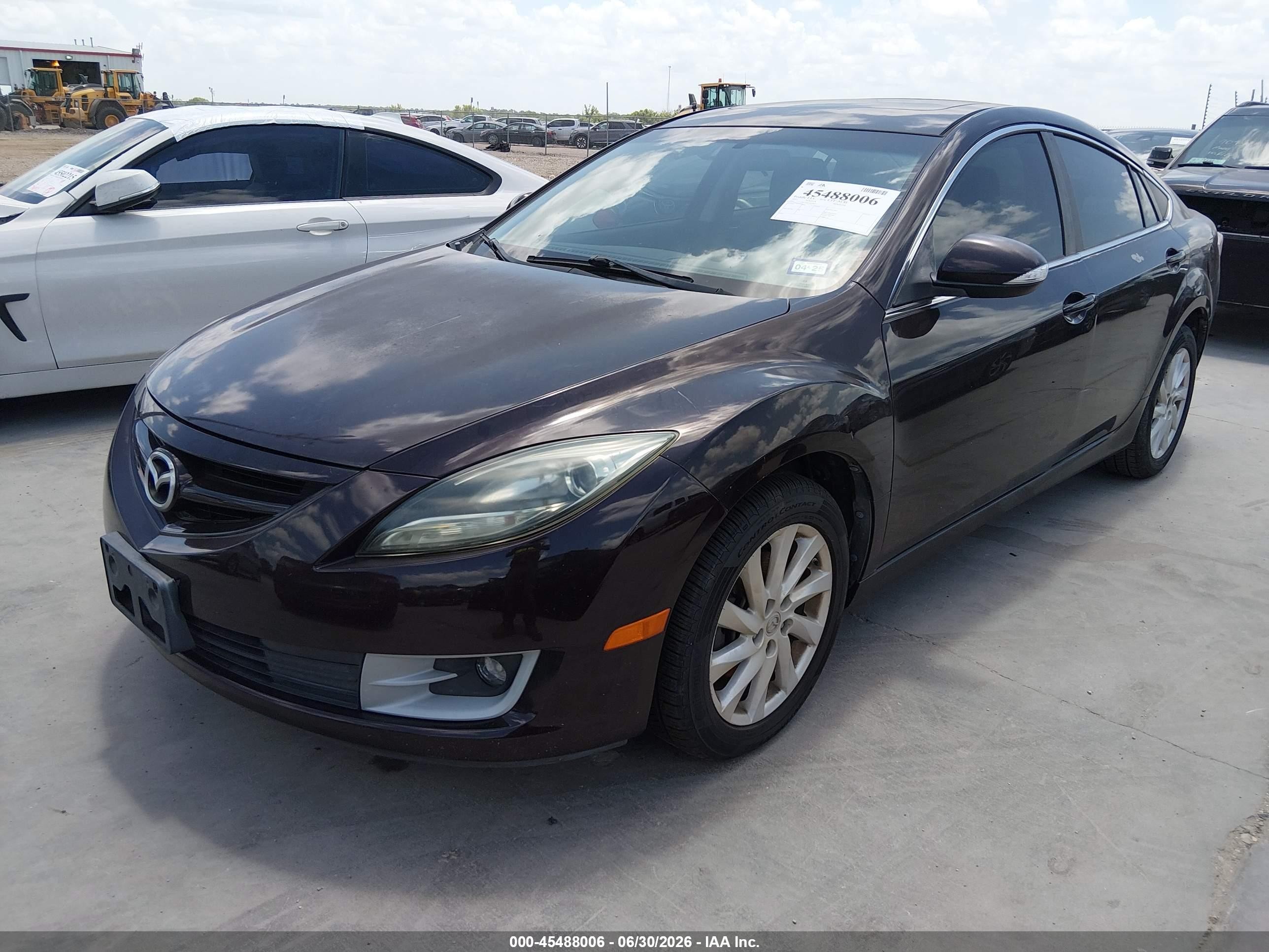 2011 Mazda Mazda6 I Touring Plus Purple vin: 1YVHZ8CH4B5M10695