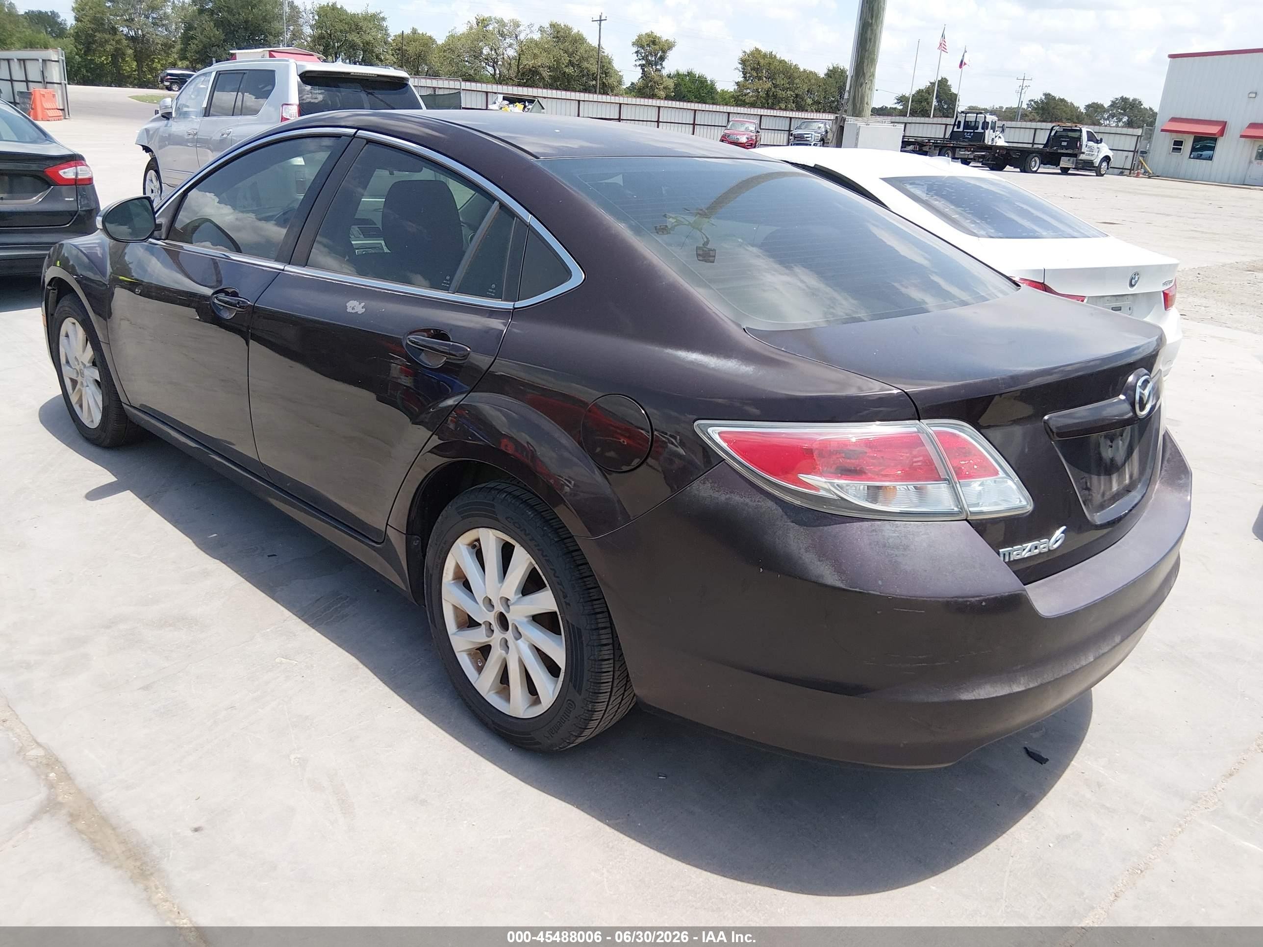 2011 Mazda Mazda6 I Touring Plus Purple vin: 1YVHZ8CH4B5M10695