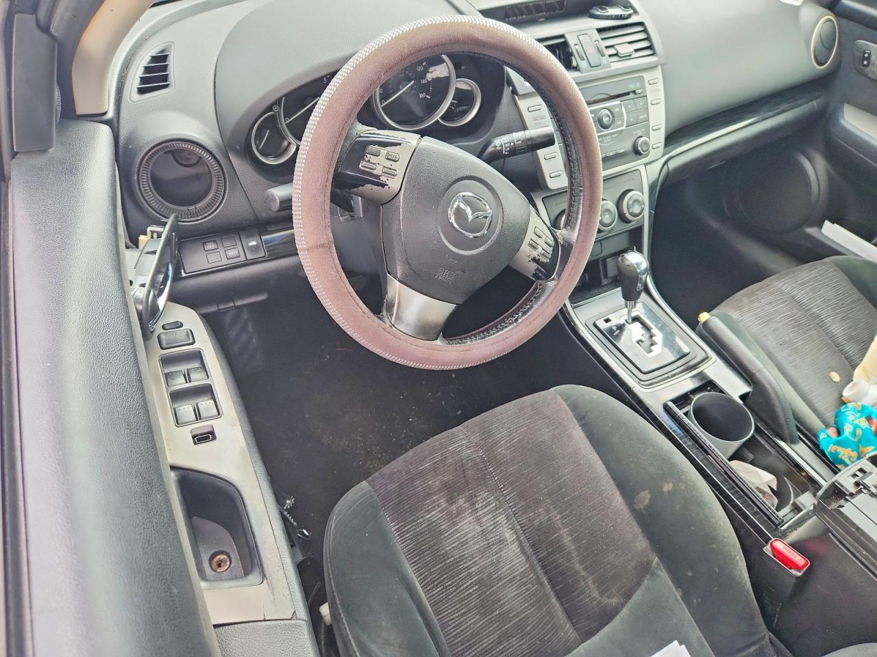 2010 Mazda 6 I Black vin: 1YVHZ8CH5A5M02040