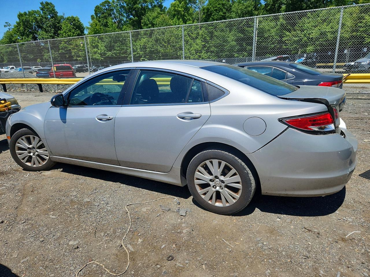 2010 Mazda 6 I Серебряный vin: 1YVHZ8CH5A5M29450