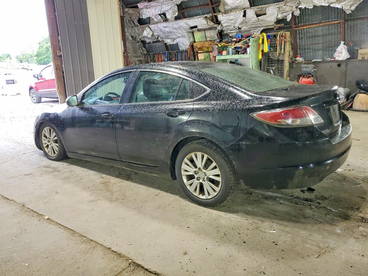 2010 Mazda 6 I Черный vin: 1YVHZ8CH5A5M41792