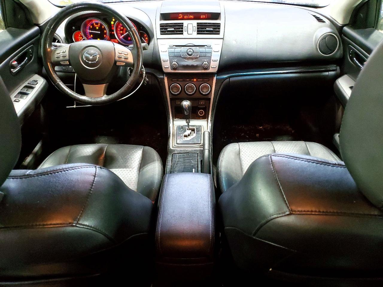 2010 Mazda 6 I Черный vin: 1YVHZ8CH5A5M41792