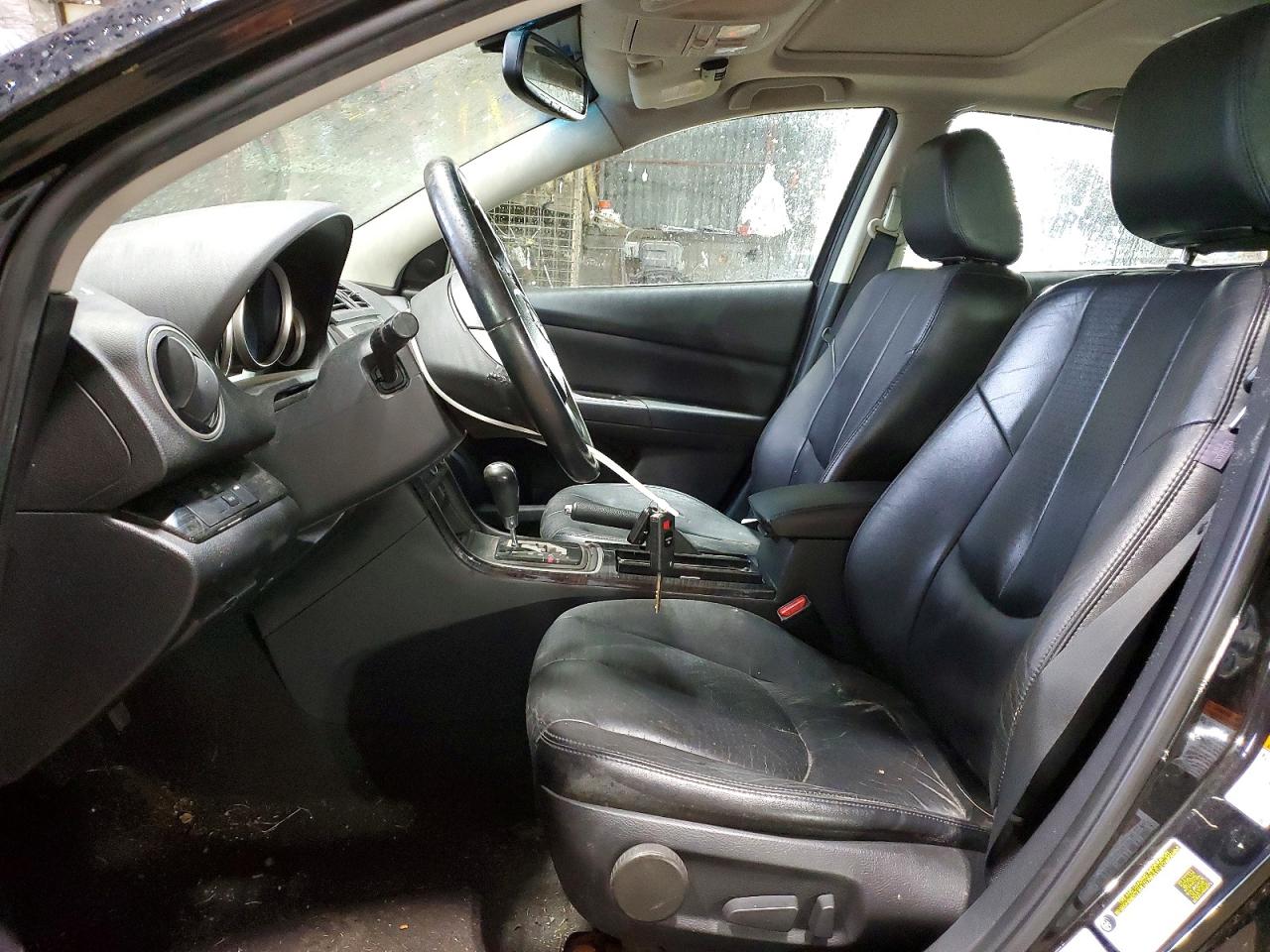 2010 Mazda 6 I Черный vin: 1YVHZ8CH5A5M41792