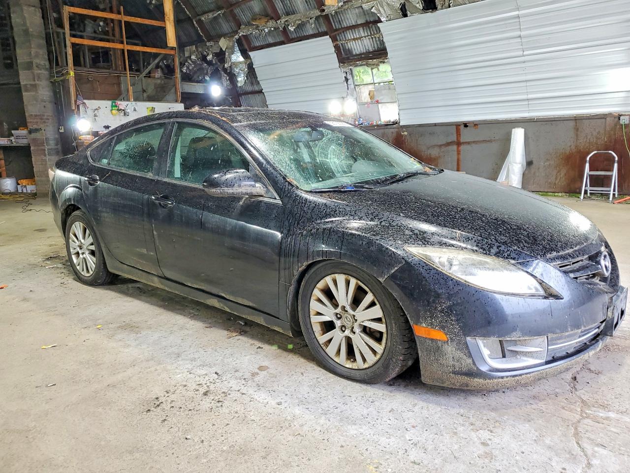 2010 Mazda 6 I Черный vin: 1YVHZ8CH5A5M41792