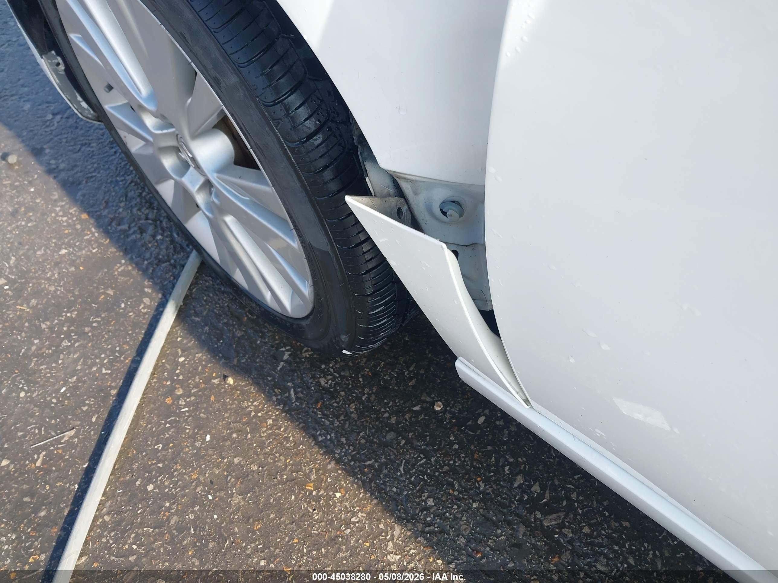 2010 Mazda Mazda6 I Touring Plus White vin: 1YVHZ8CH5A5M56616