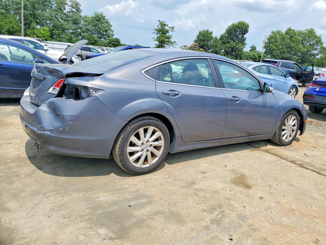 2011 Mazda 6 I Blue vin: 1YVHZ8CH5B5M09426
