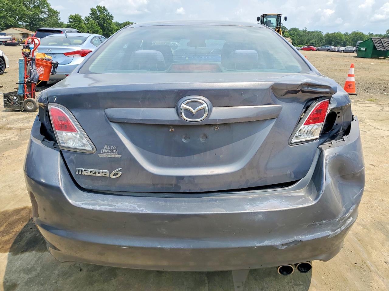 2011 Mazda 6 I Blue vin: 1YVHZ8CH5B5M09426